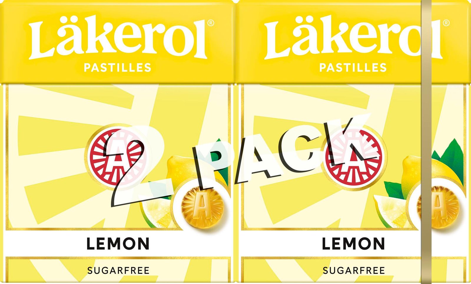 Läkerol Classic Lemon 2-pack