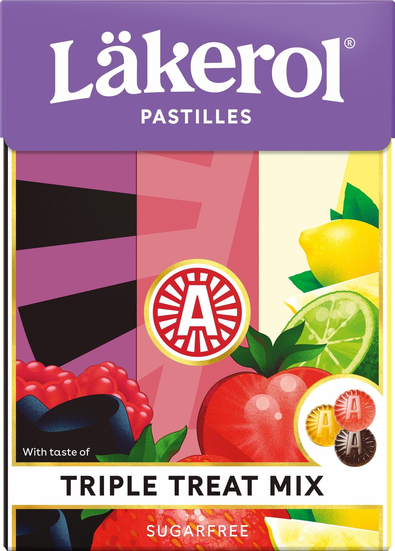 Läkerol Triple Treat Mix 75 g