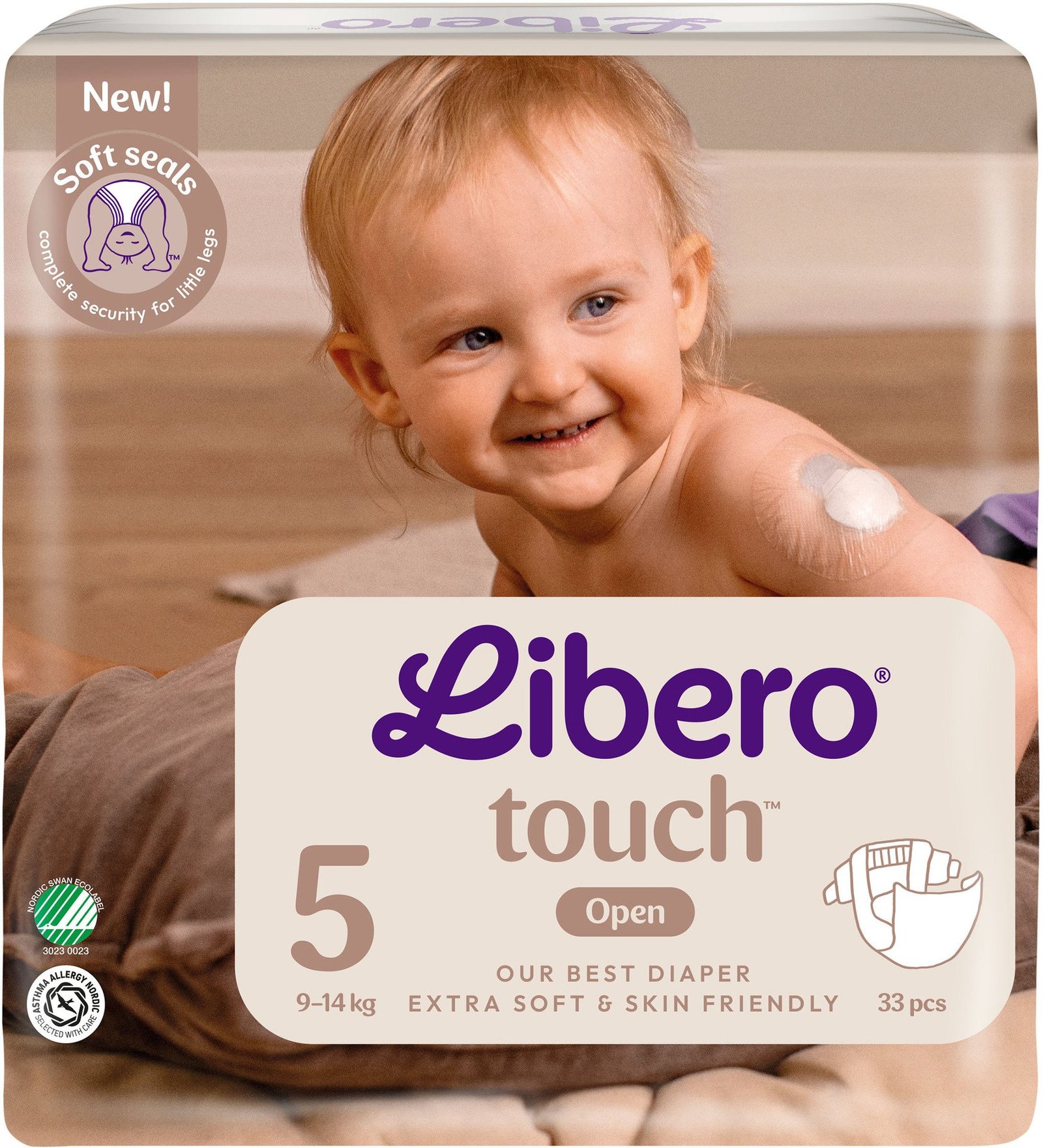 Libero Touch 5 Blöjor (9-14 kg) 33 st