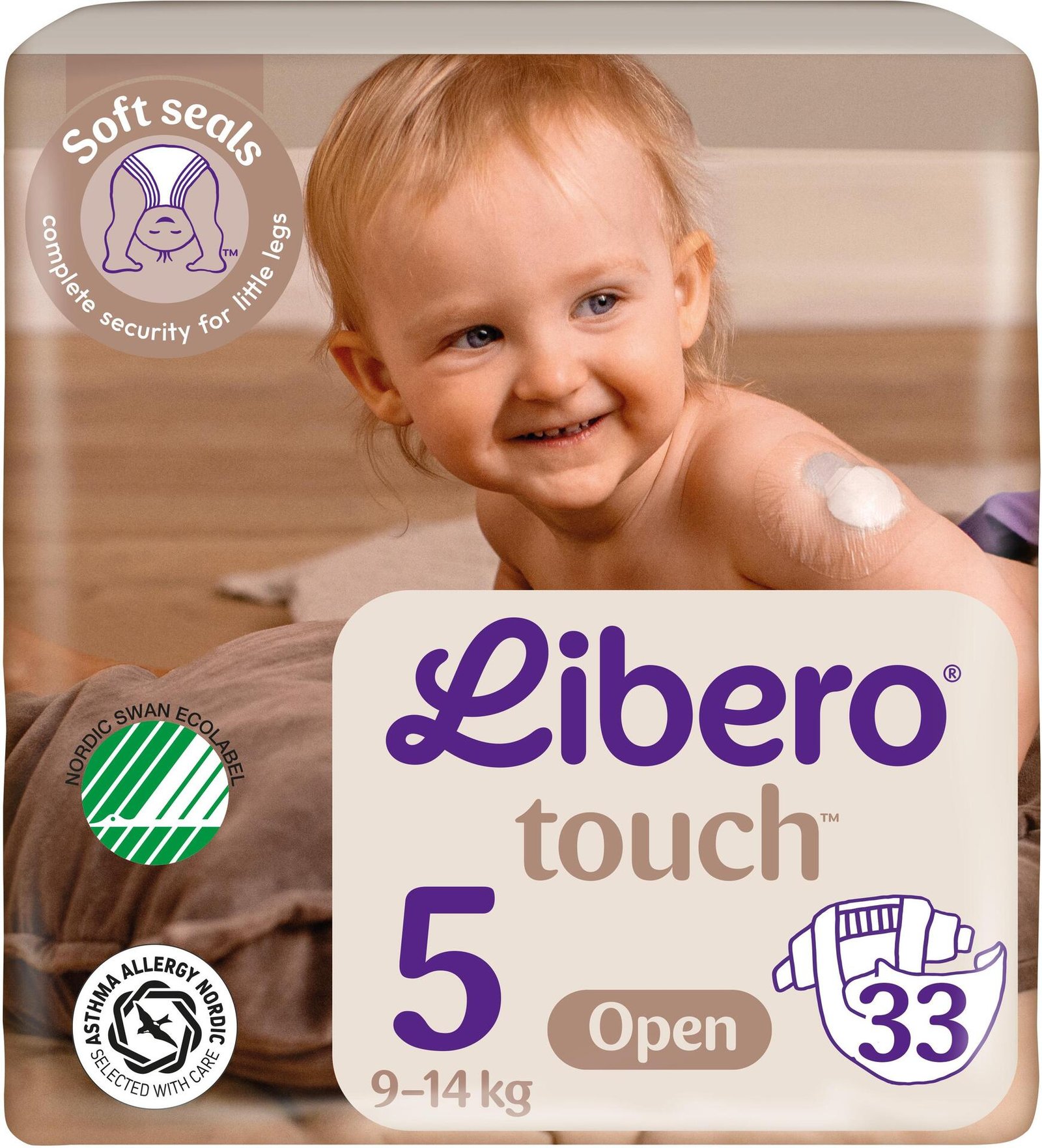 Libero Touch 5 Blöjor (9-14 kg) 33 st