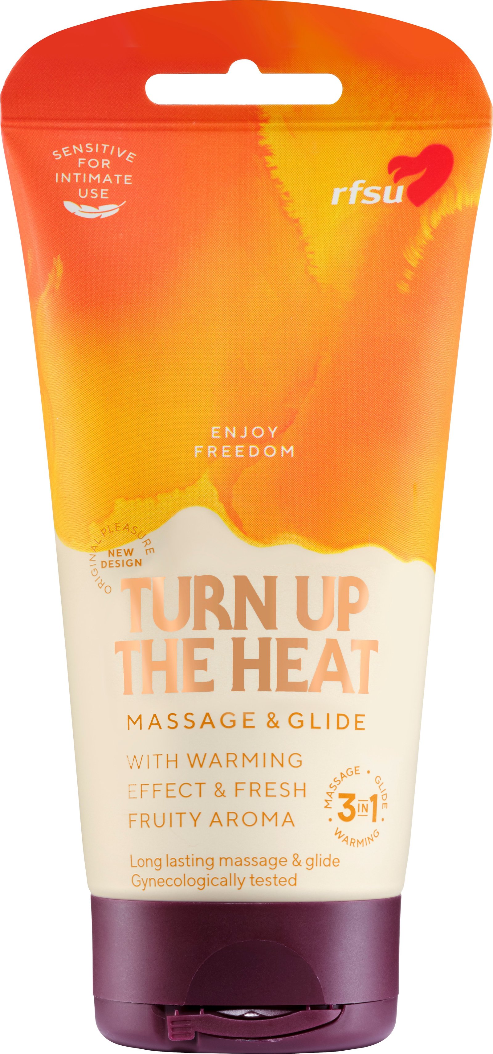 RFSU Sense Me Turn Up The Heat Massage & Glide 150 ml