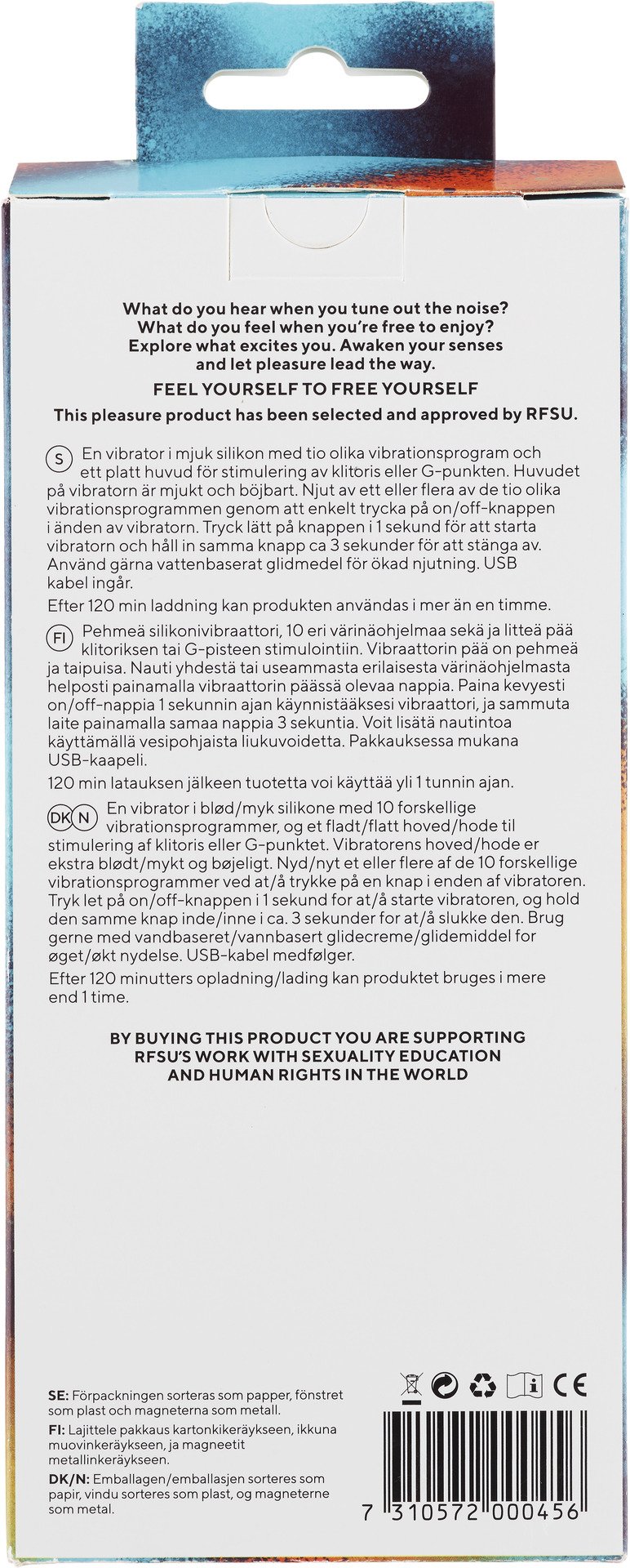 RFSU G-Punkts & Klitorisvibrator 1 st