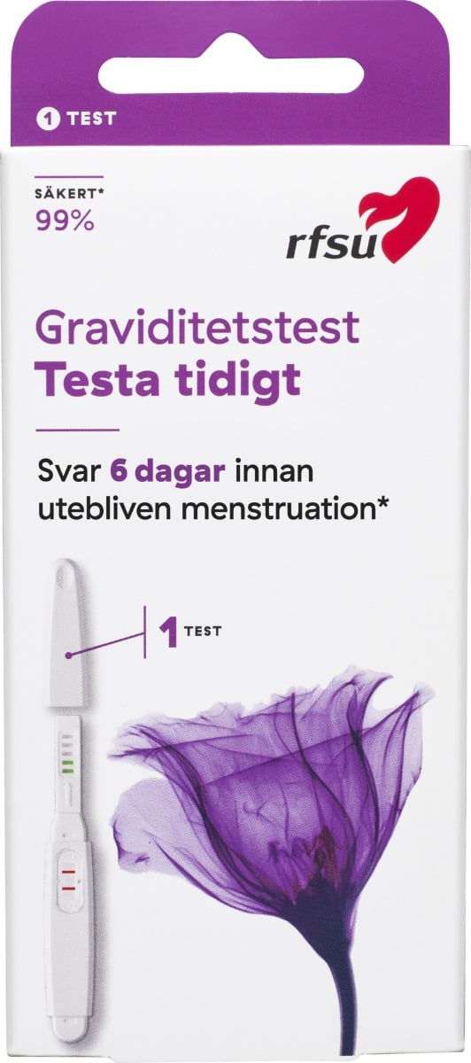 RFSU Tidigt Graviditetstest 1 st