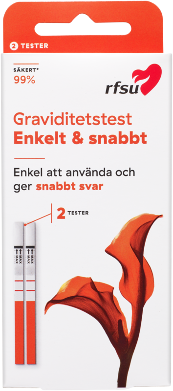 RFSU Graviditetstest 2 st