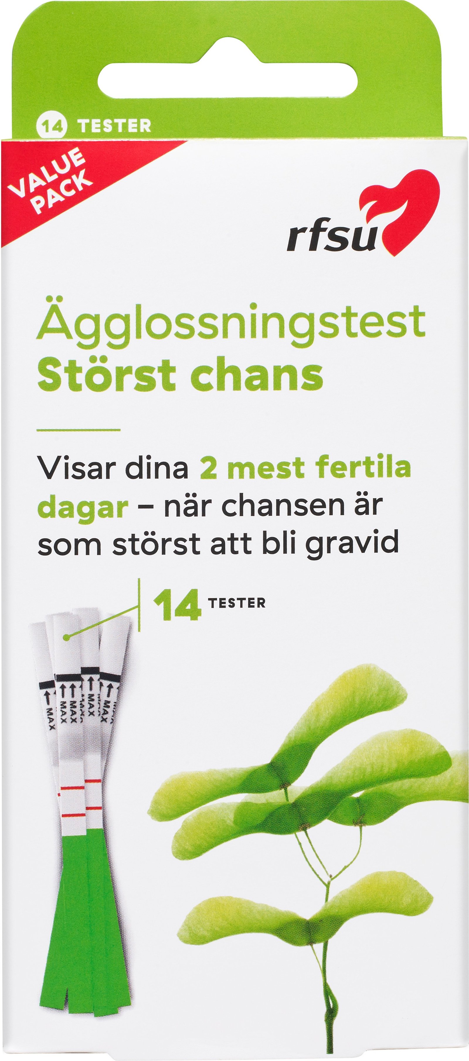 RFSU Ägglossningstest Störst Chans 14 st