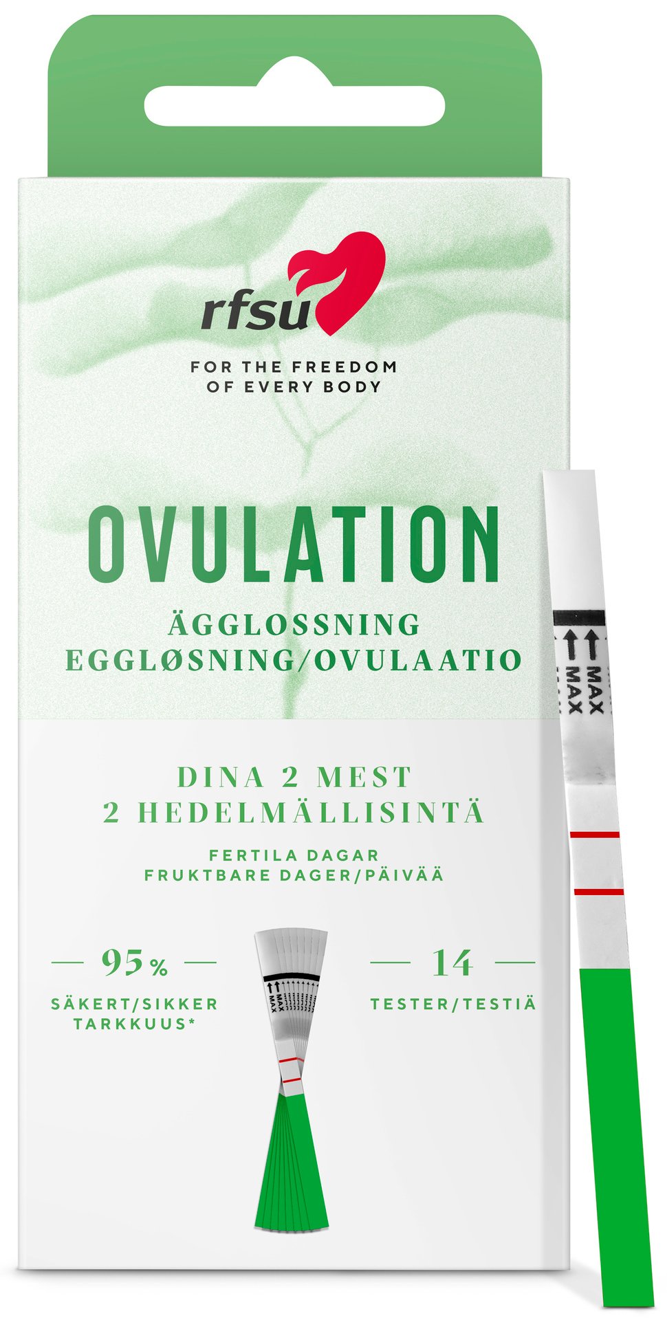 RFSU Ovulation Test  Ägglossning 14 st