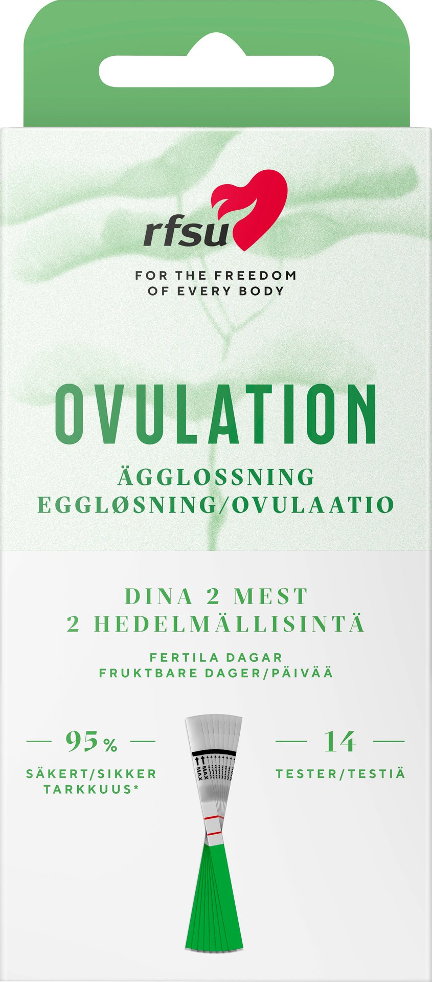 RFSU Ovulation Test  Ägglossning 14 st