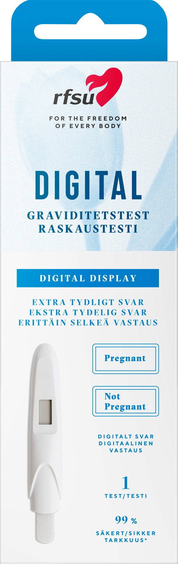 RFSU Graviditetstest Digital 1 st