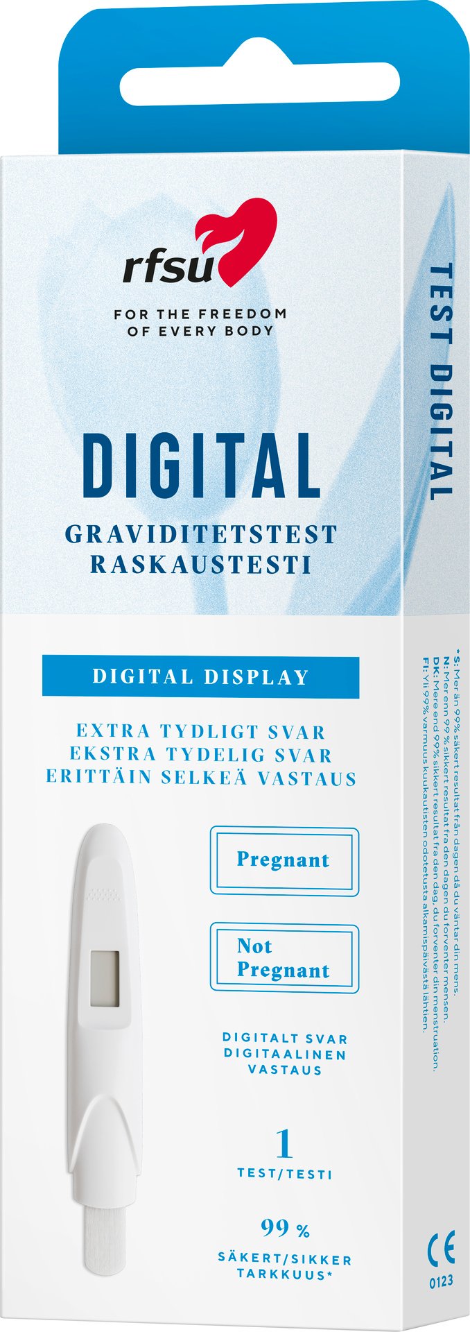 RFSU Graviditetstest Digital 1 st
