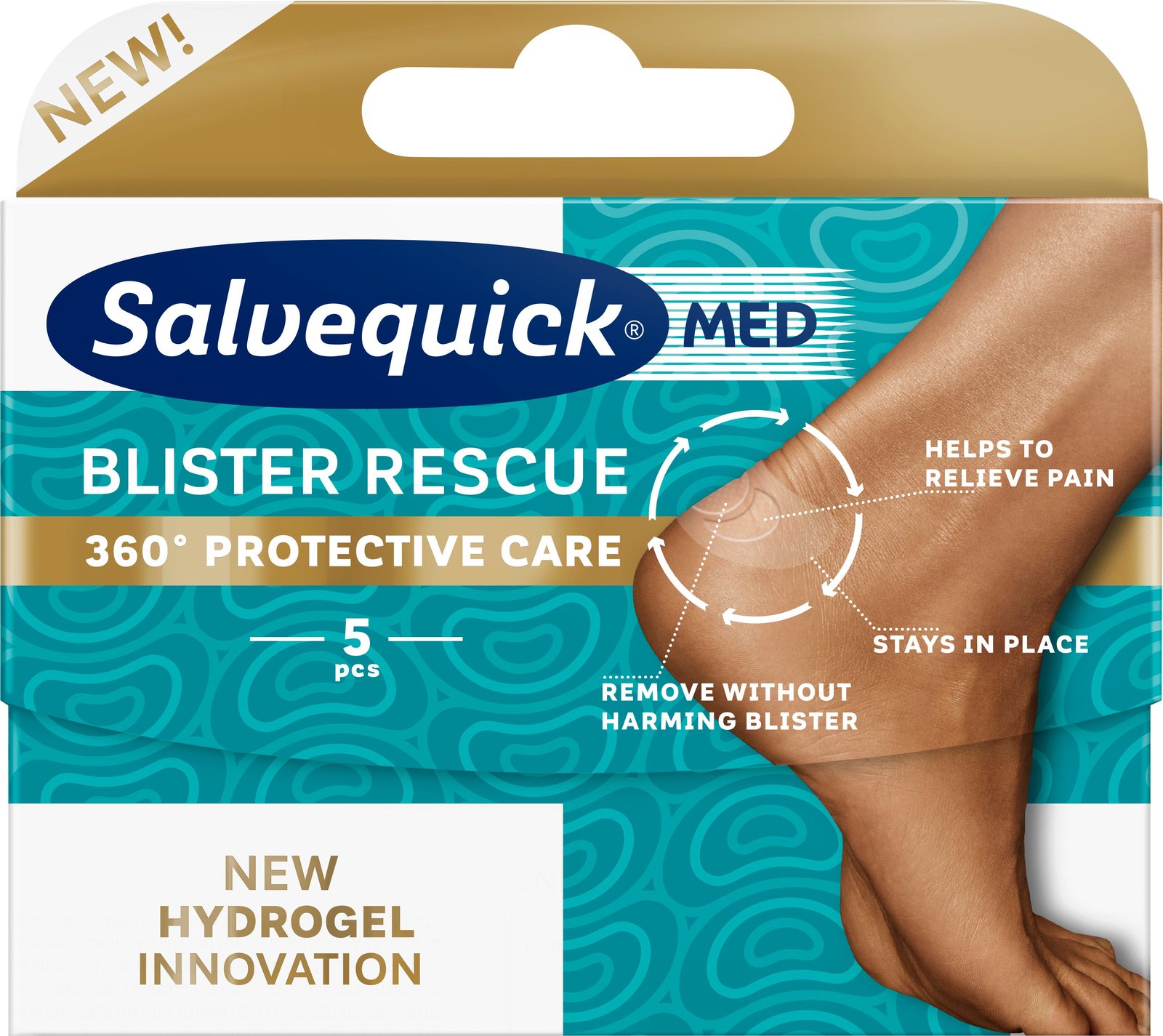 Salvequick MED Blister Rescue Original 5 st