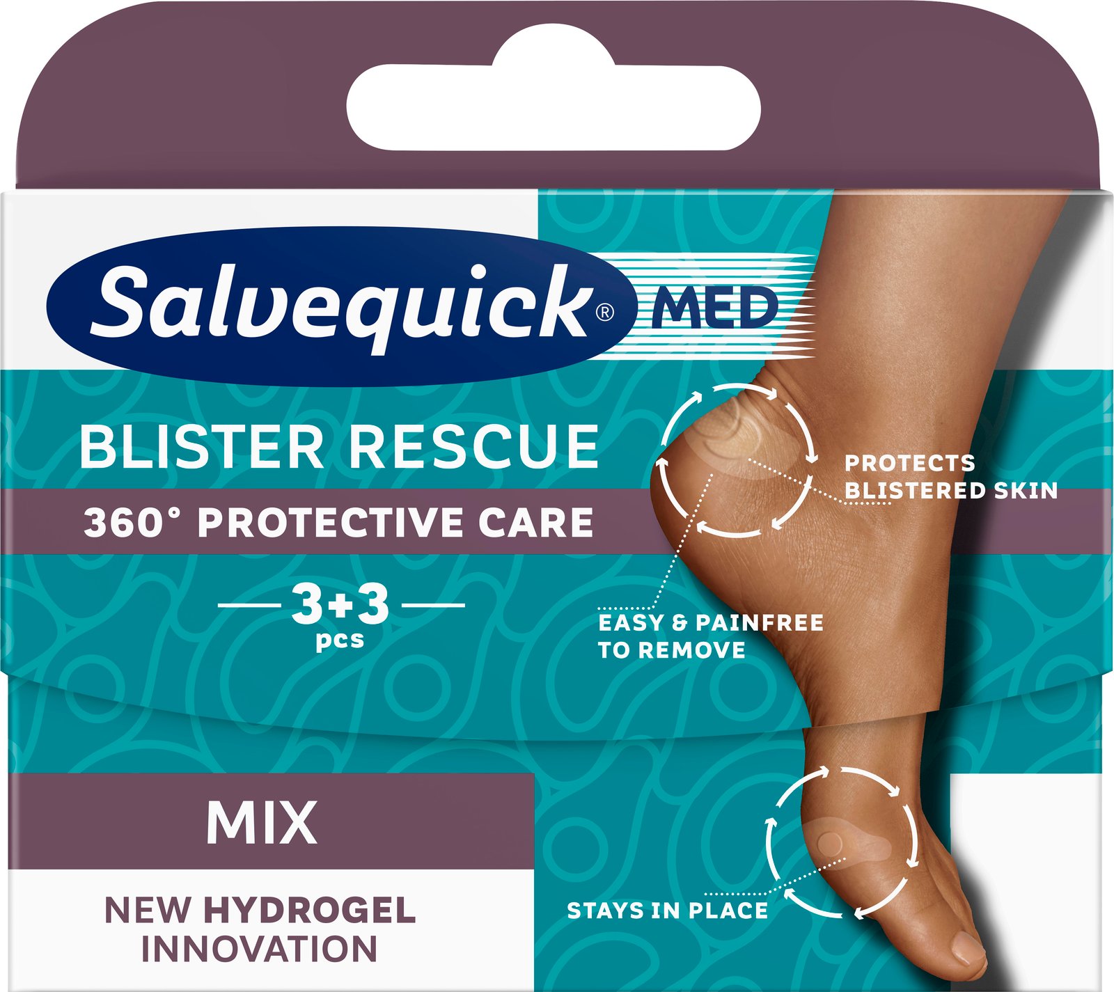 Salvequick MED Blister Rescue Mix 6 st