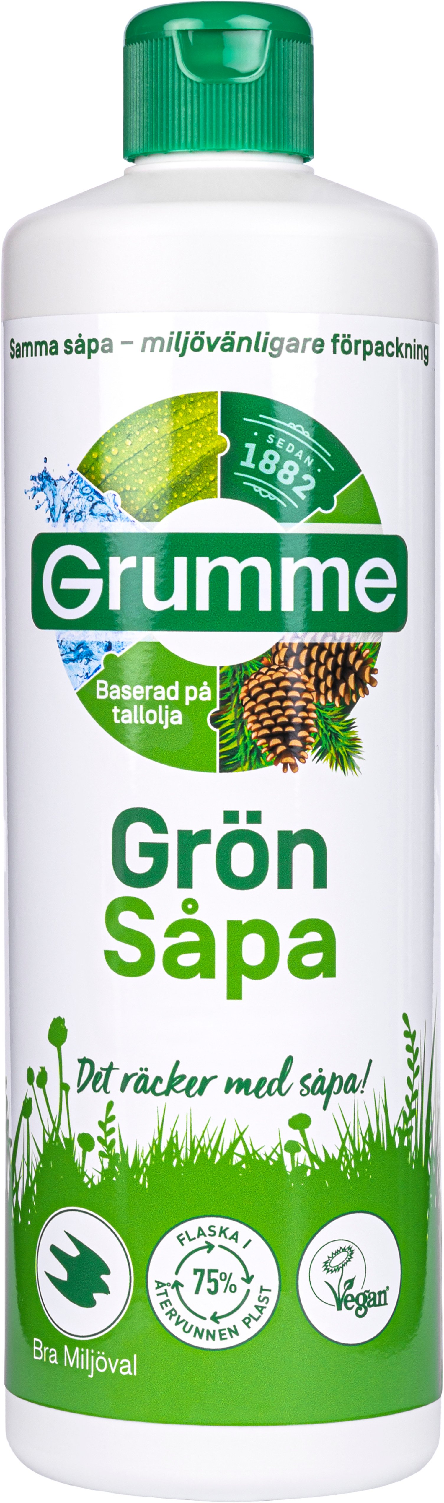 Grumme Såpa Grön 750 ml