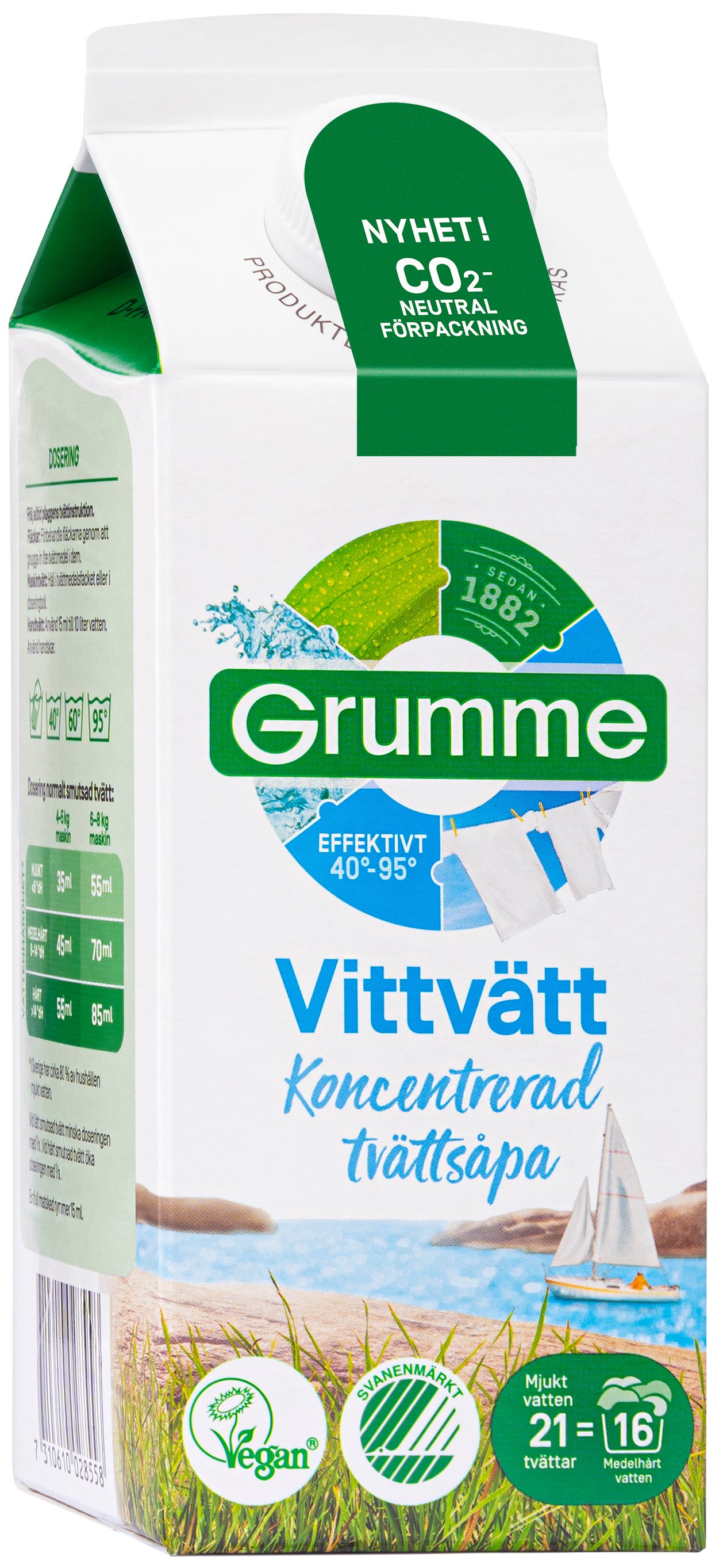 Grumme Vittvätt 750 ml
