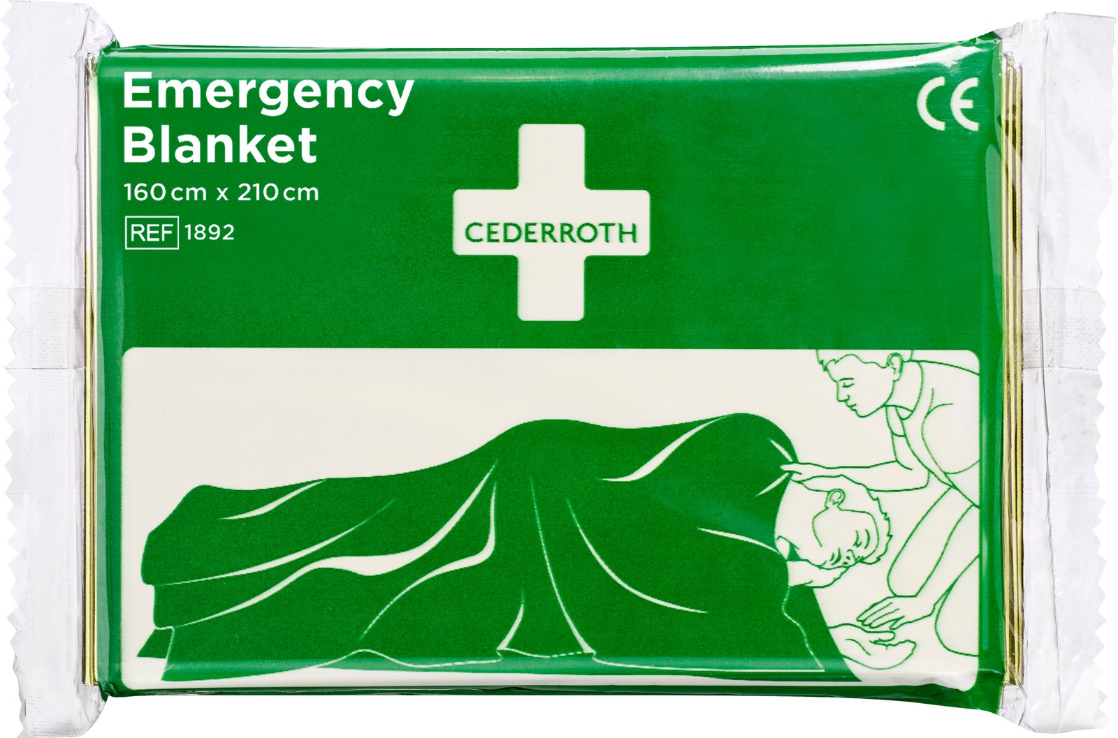 Cederroth Räddningsfilt 160 x 210 cm