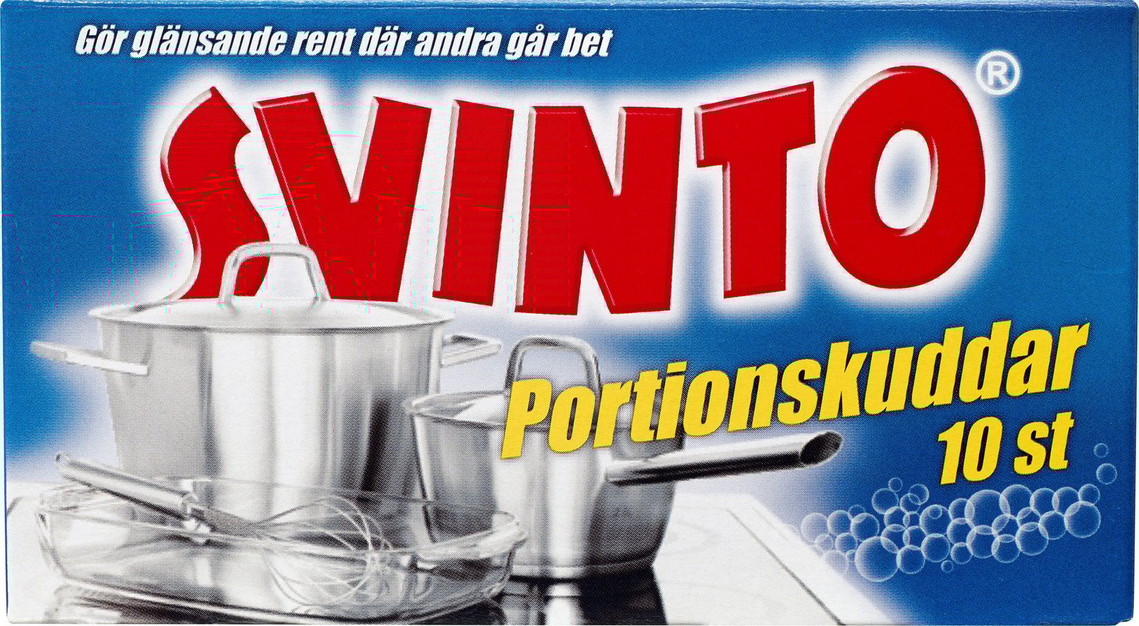 Svinto Tvålull Portionskuddar 10 st