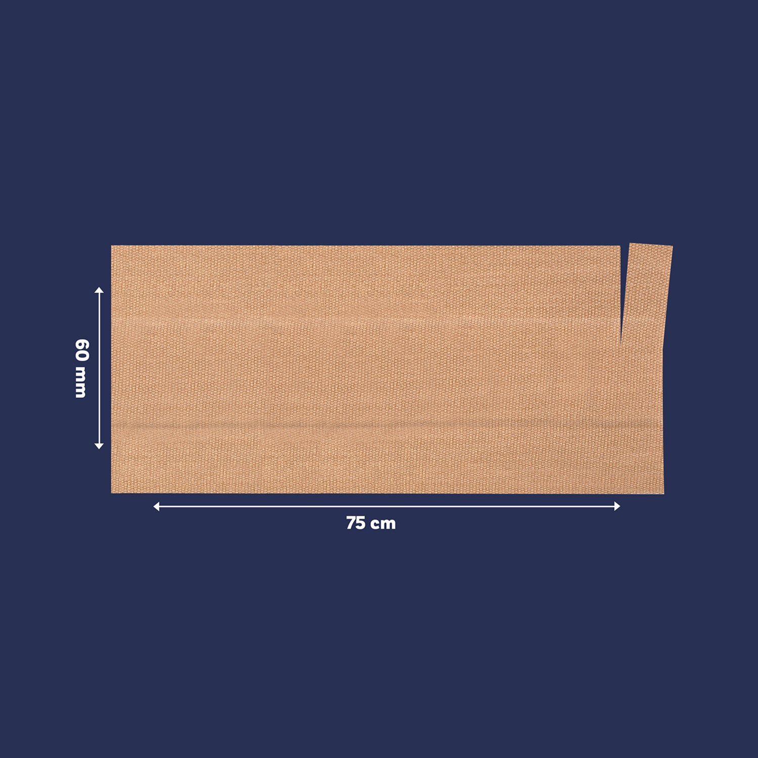 Salvequick Plåster Textil 1 x 75 cm