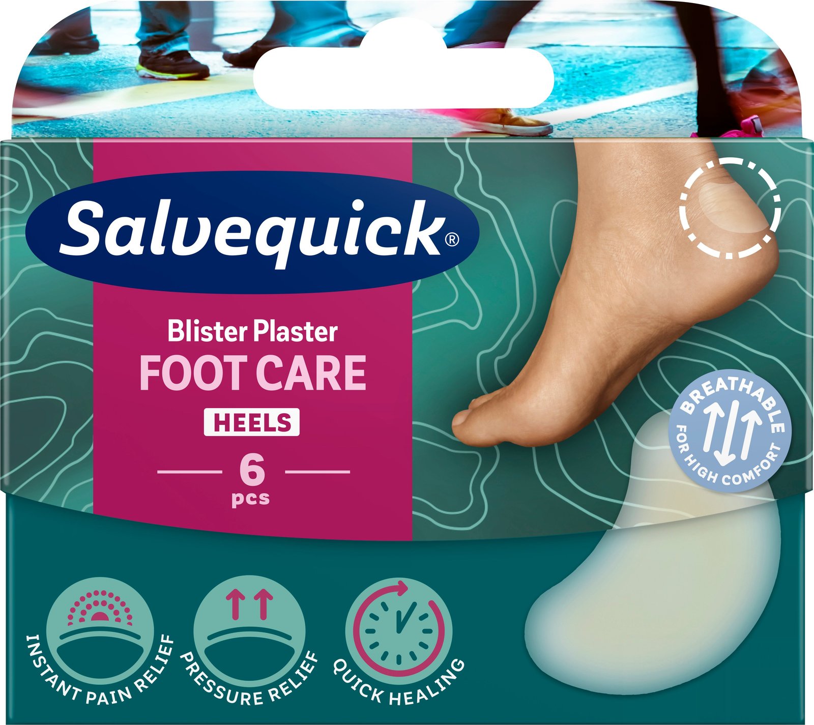 Salvequick Blister medium 6 st