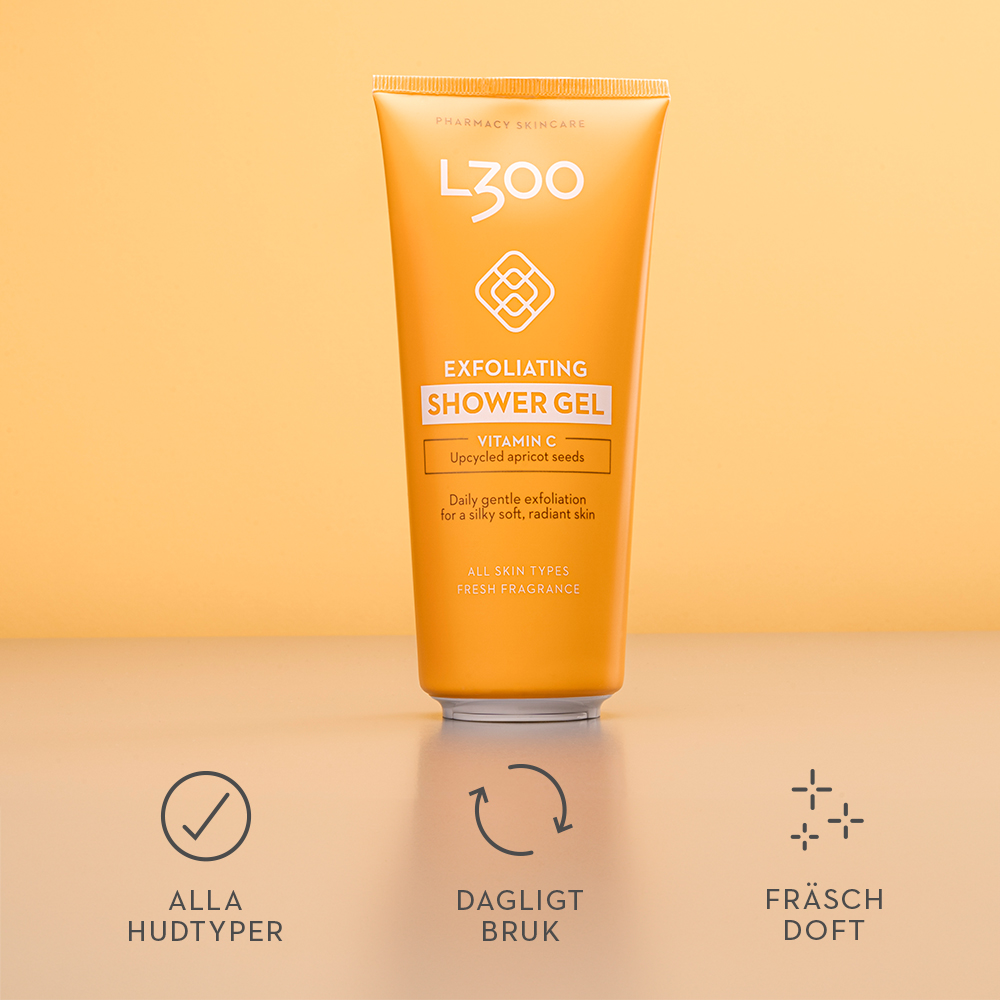 L300 Vitamin C Exfoliating Shower Gel 200 ml