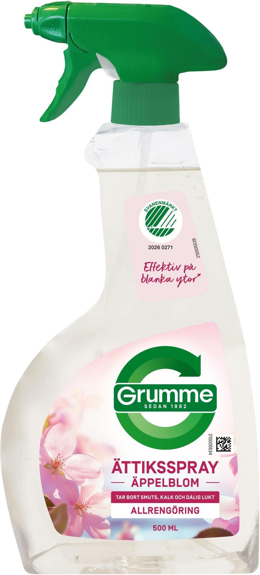 Grumme Ättiksspray Äppelblom Allrengöring 500 ml