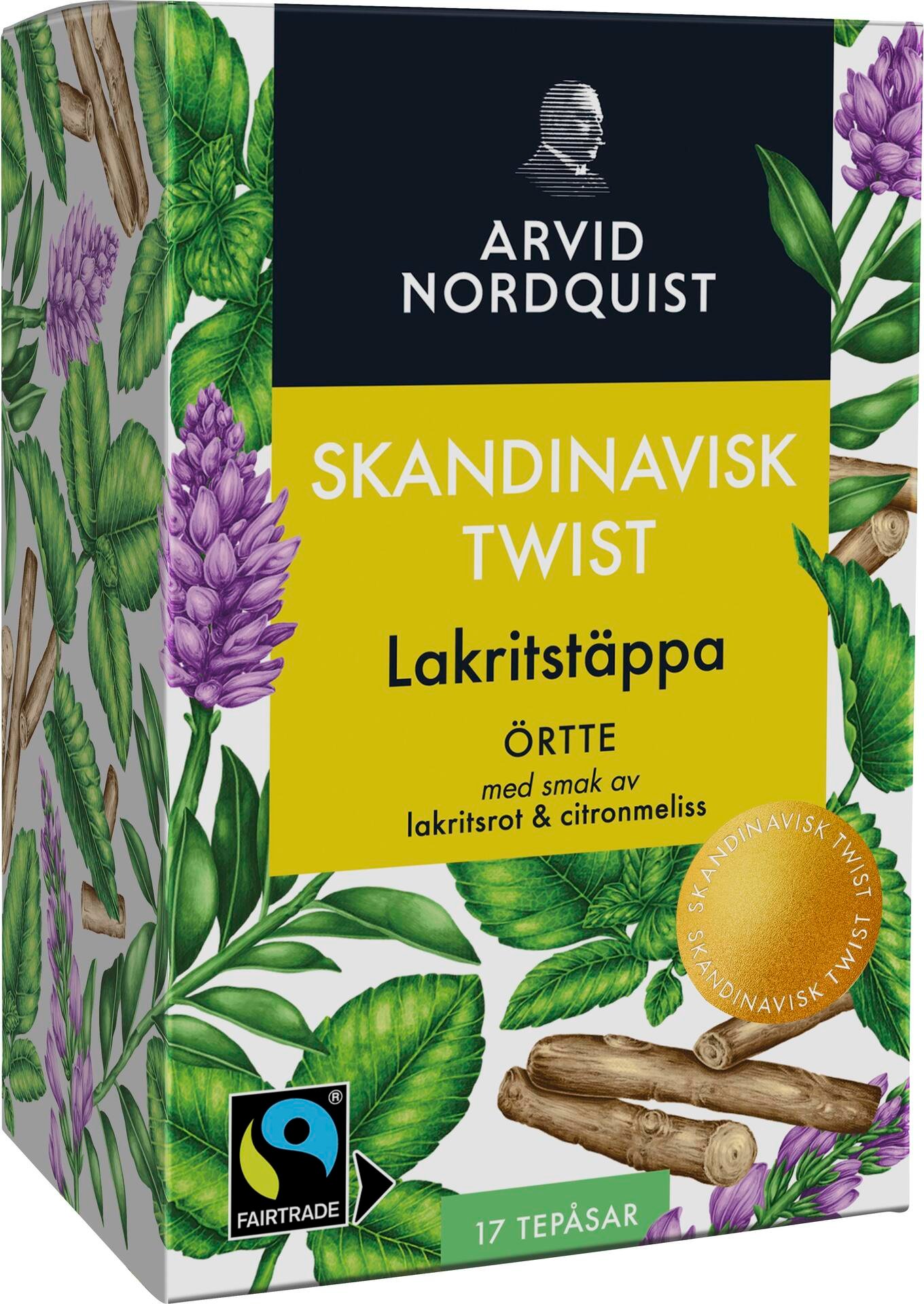 Arvid Nordquist Te Lakritstäppa 17 st