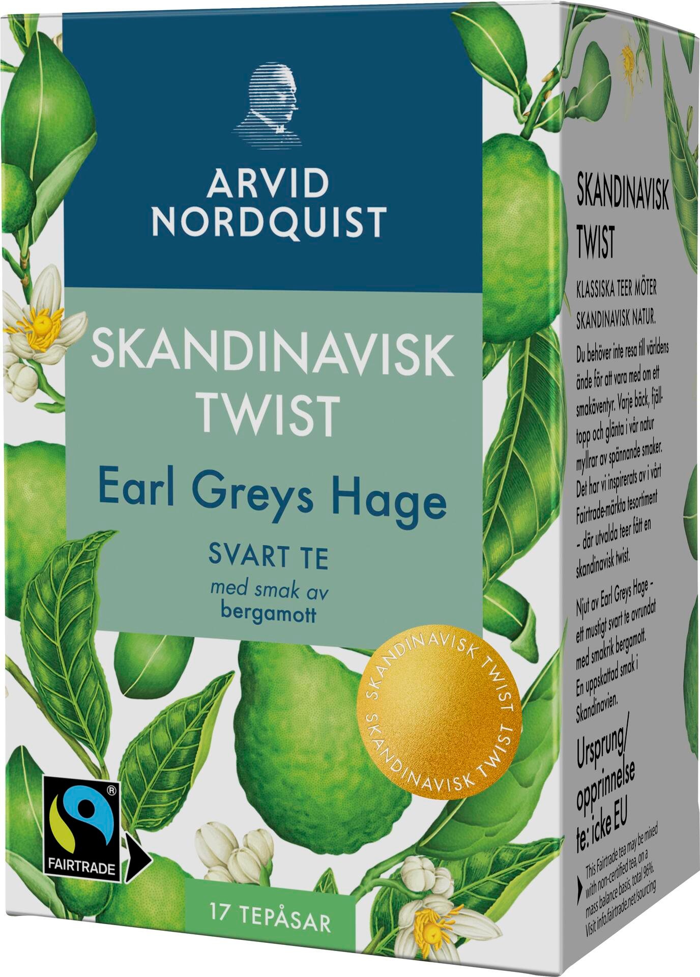 Arvid Nordquist Te Earl Greys Hage 17 st