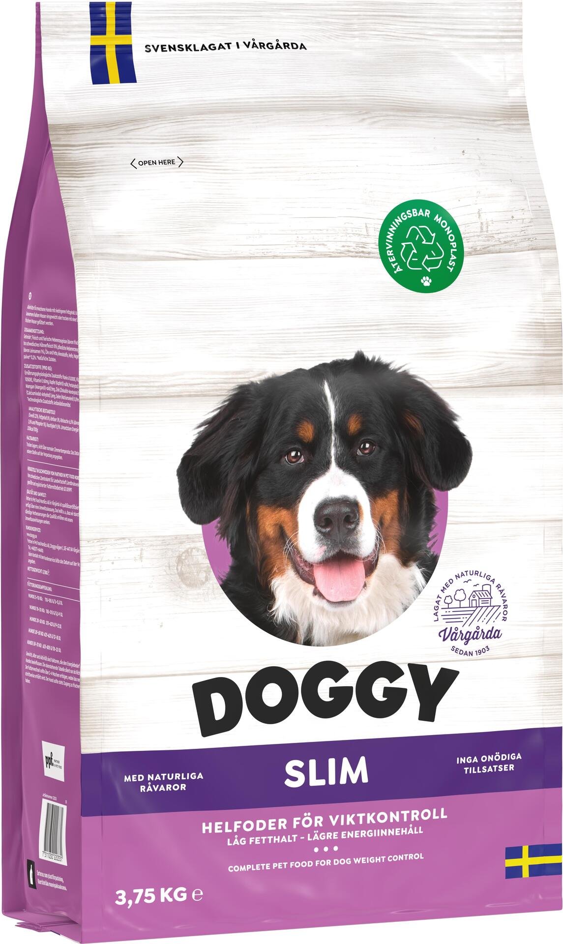 Doggy Hundmat Torrfoder Slim 3,75 kg