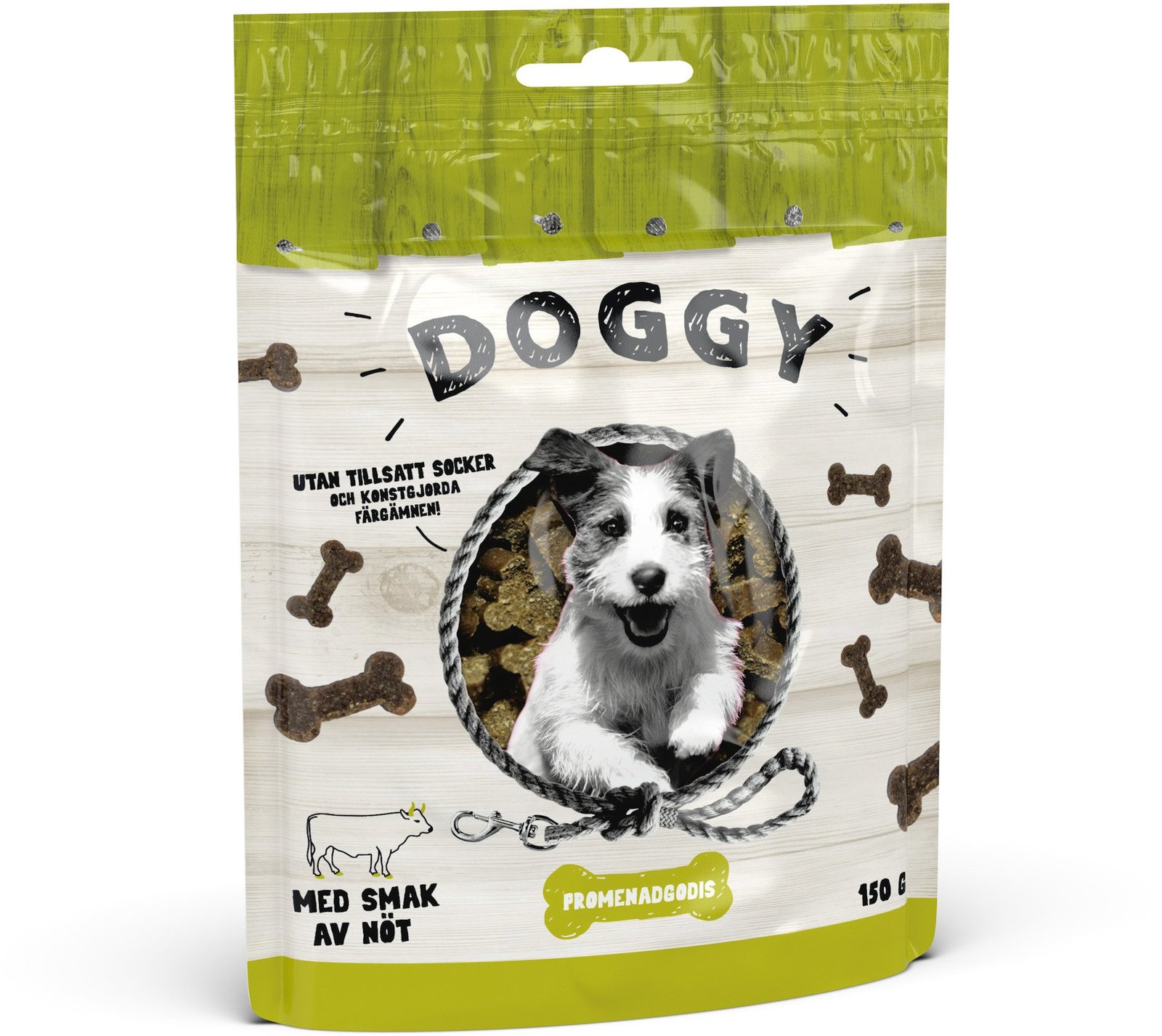 DOGGY Promenadgodis Nöt 150 g