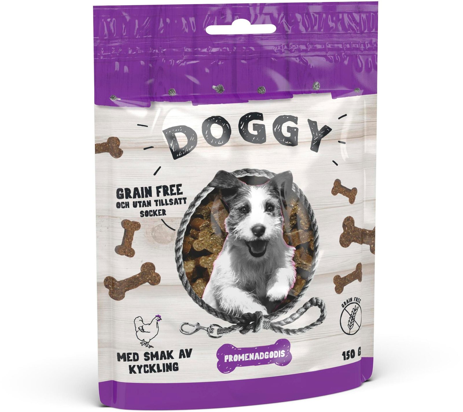 DOGGY Promenad Godis Grain Free 150 g