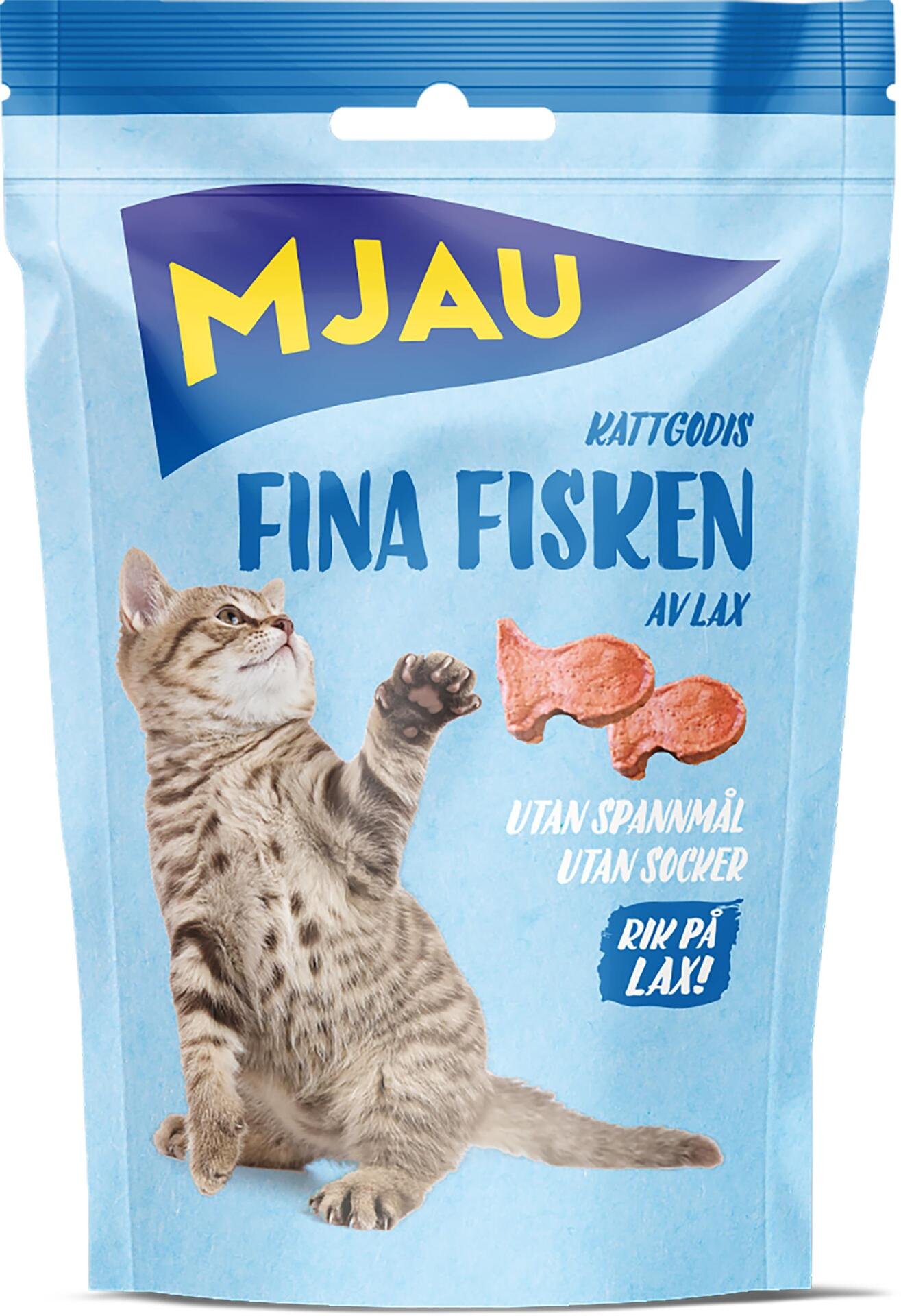 Mjau Treat Fina Fisken 35 g