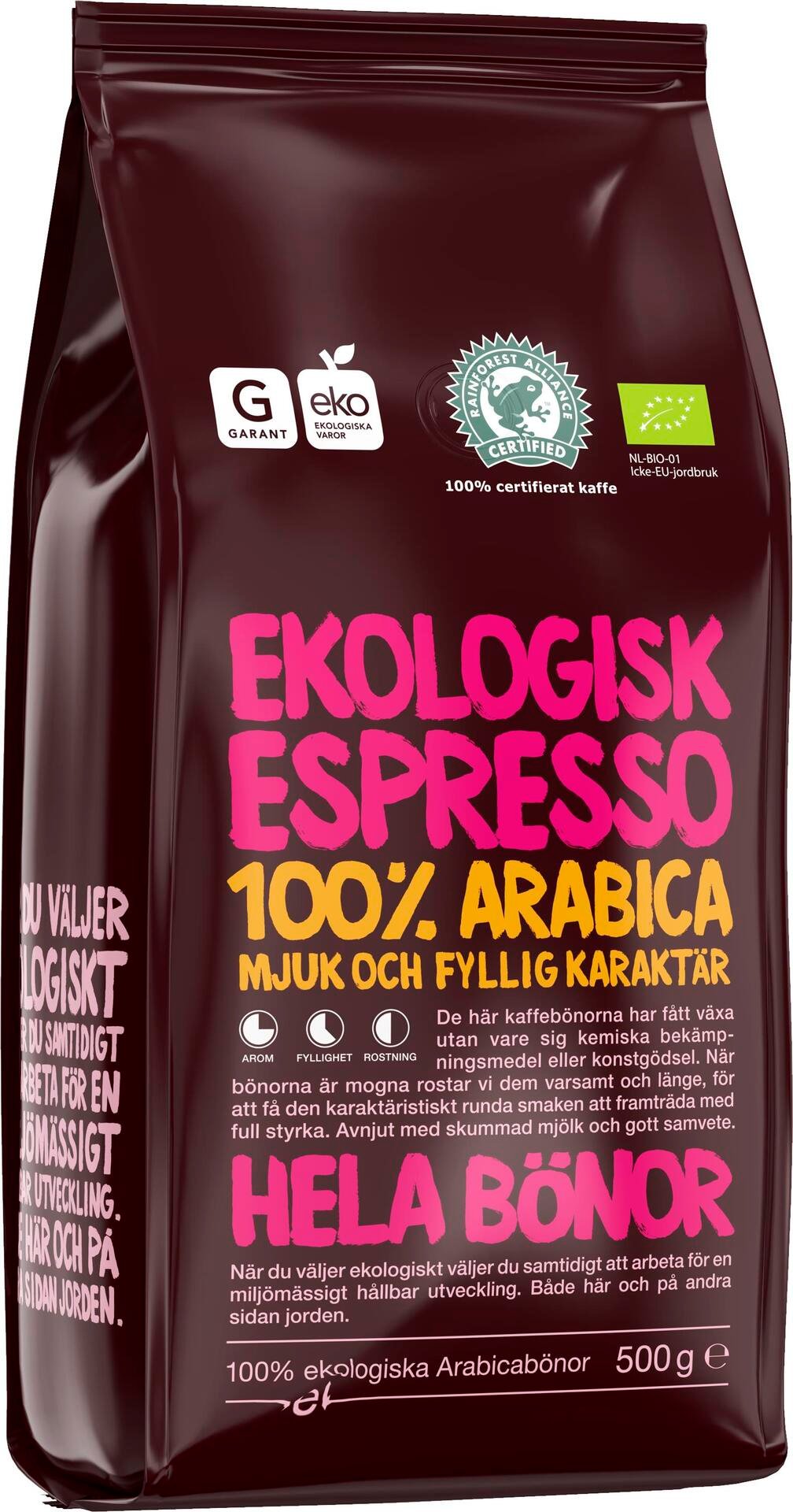 Garant Espresso Hela Bönor EKO 500 g