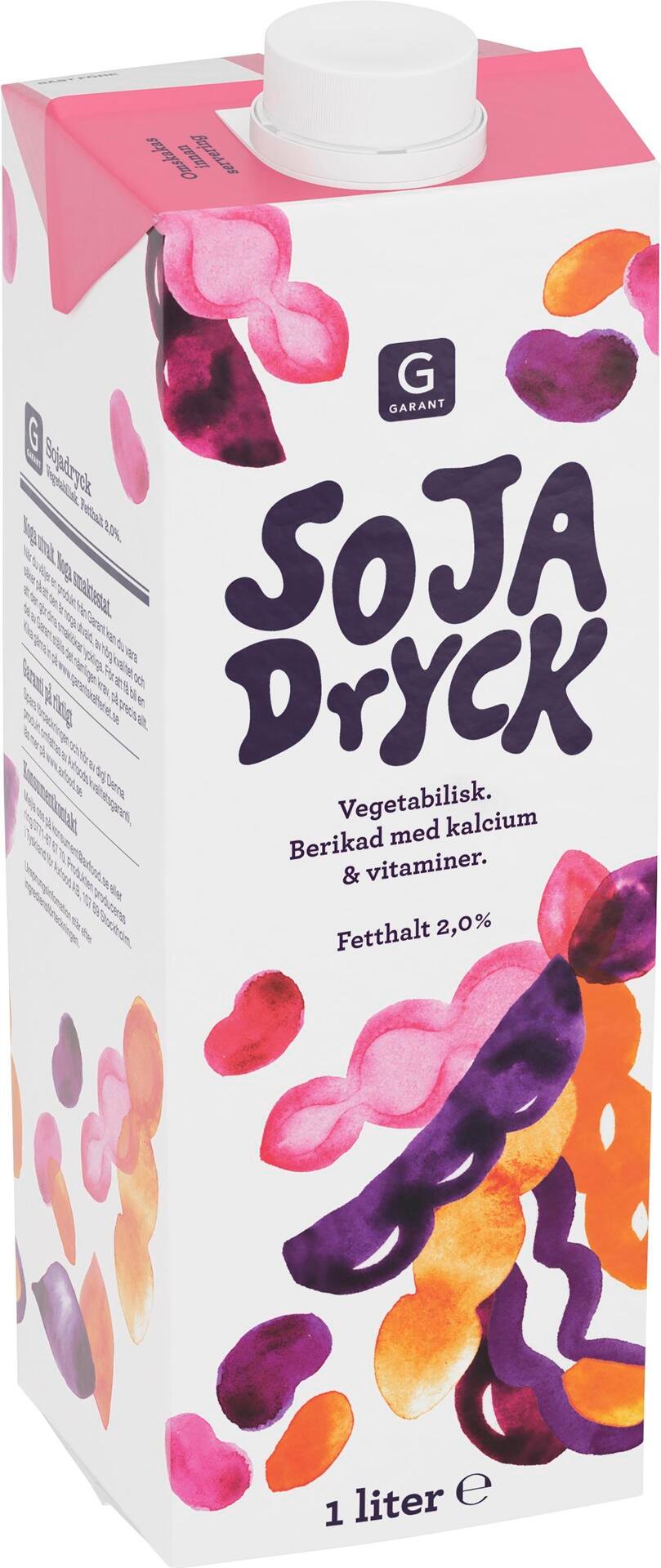 Garant Sojadryck Osötad 1 liter