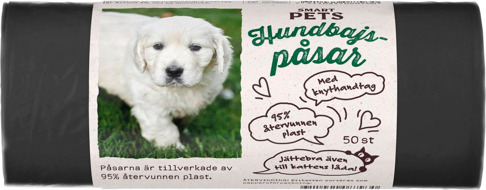 Smart Pets Hundbajspåsar 50 st