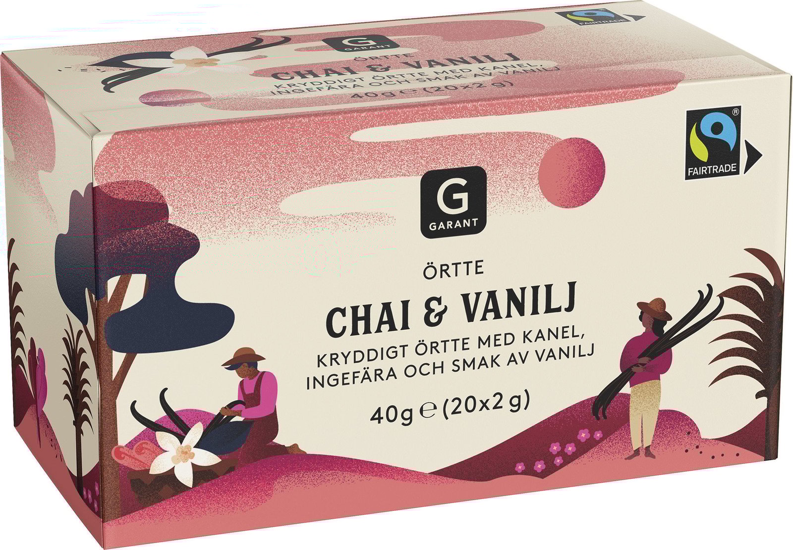 Garant Örte Chai & Vanilj 20 tepåsar
