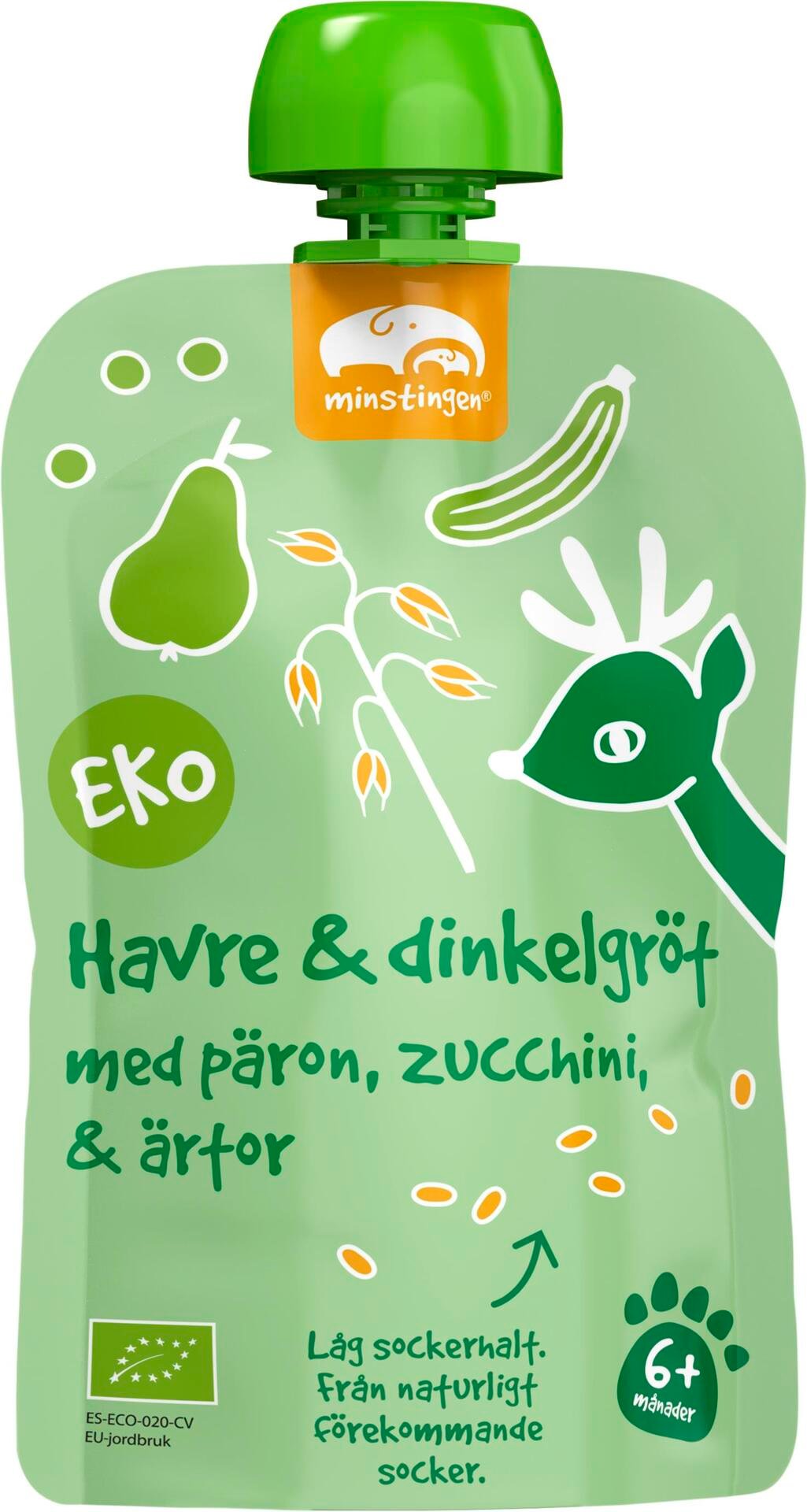 Minstingen EKO Havre Dinkelgröt 120 g