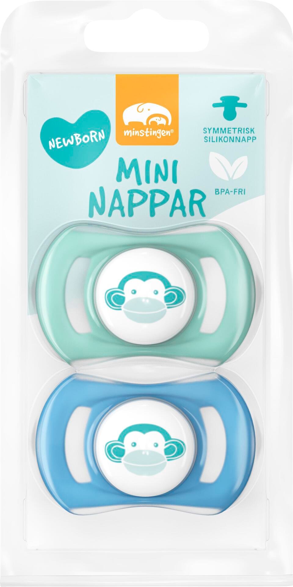 Minstingen Mini Napp Apa 0+ månader 2 st