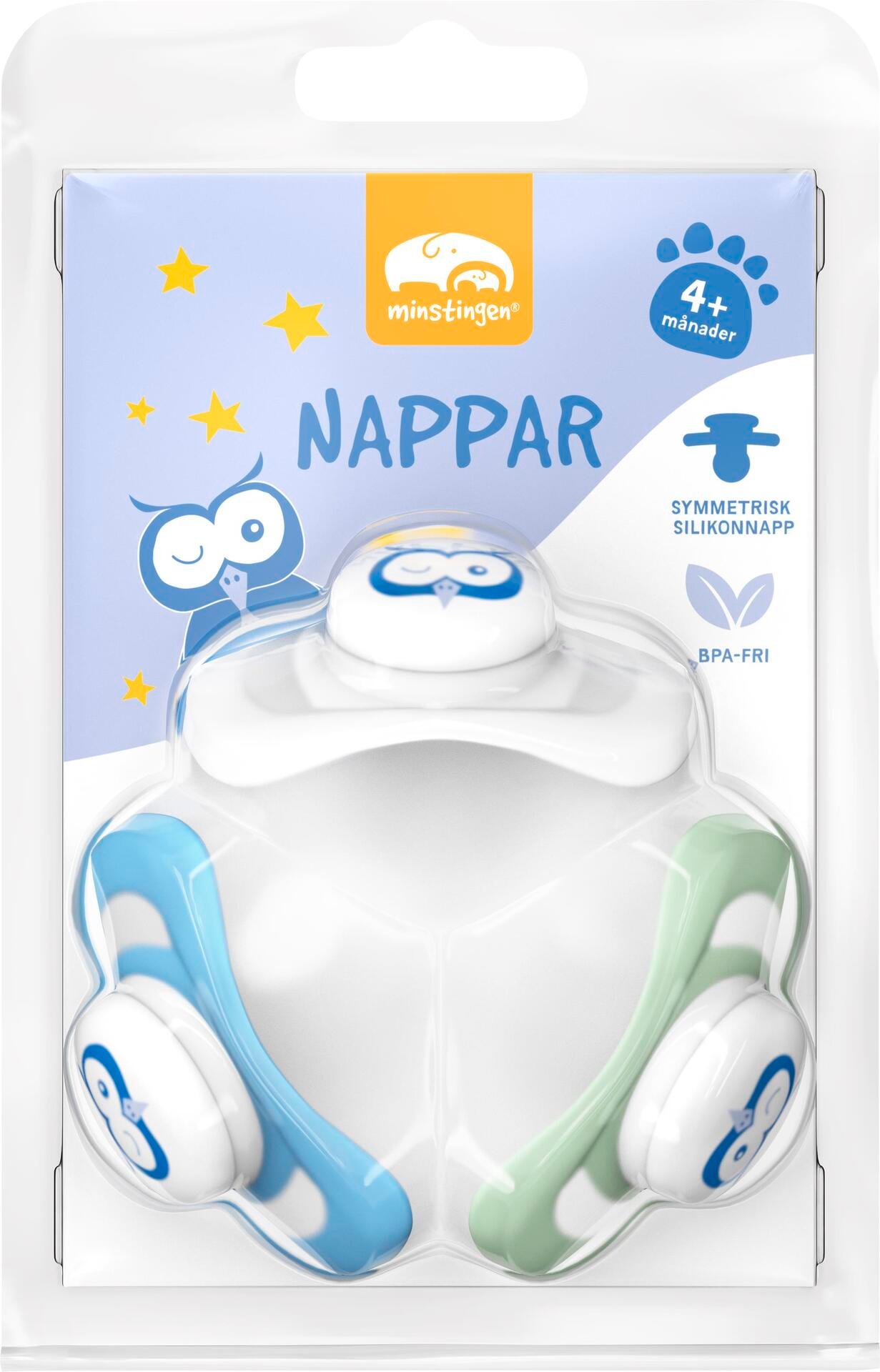 Minstingen Napp Uggla 4+ månader 3 st