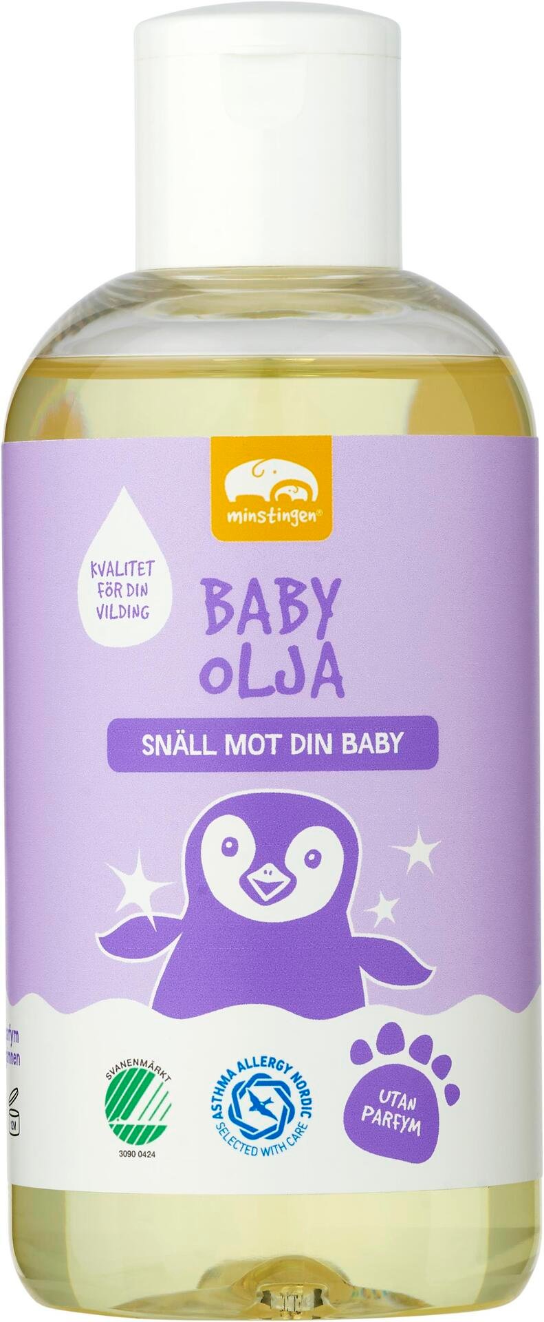Minstingen Babyolja 200ml