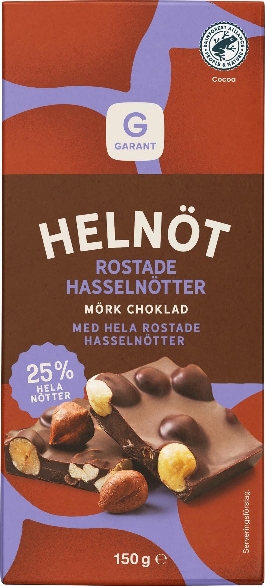 Garant Mörk Choklad Hasselnöt