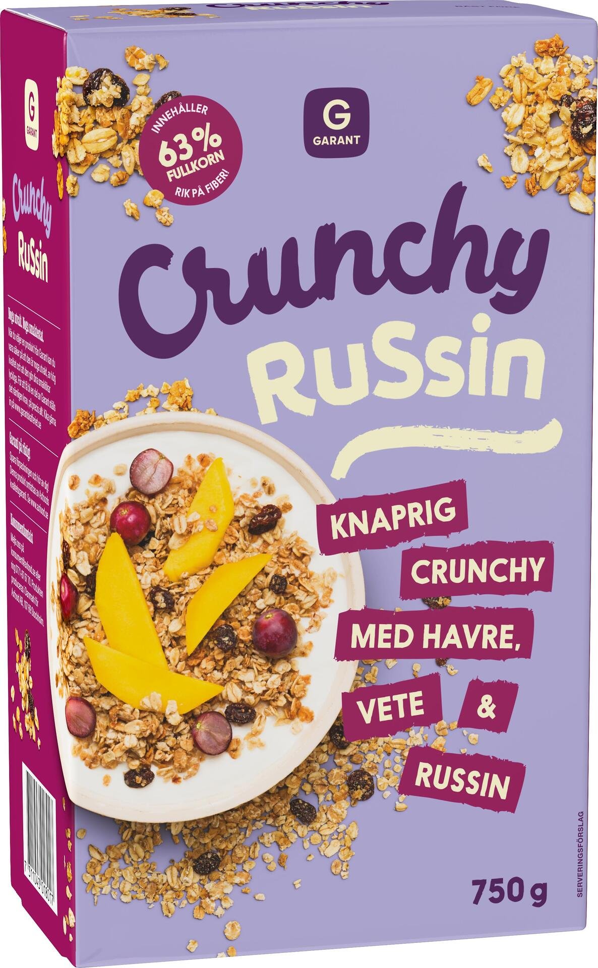 Garant Crunchy Russin 750 g