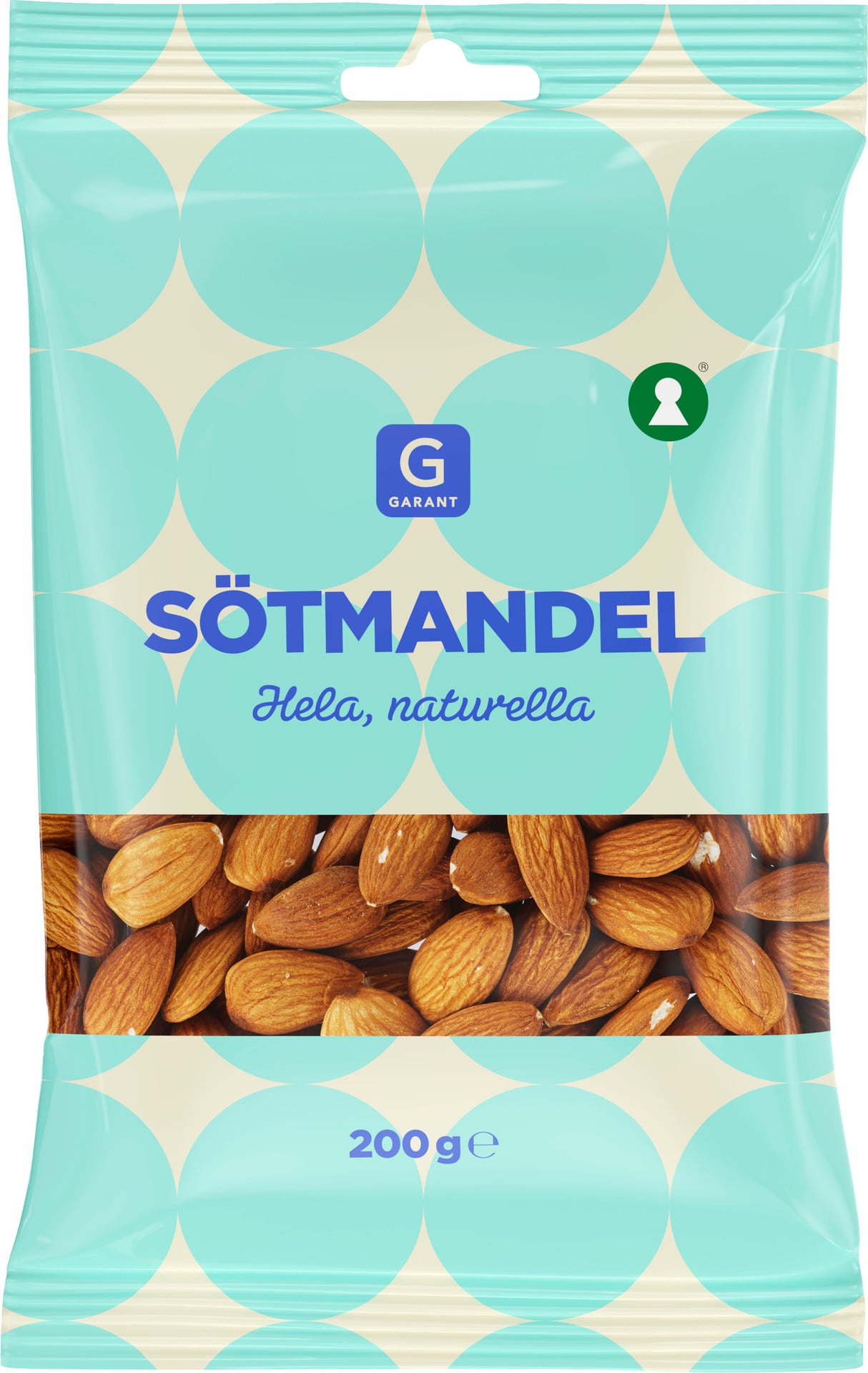 Garant Sötmandel Hela Naturella 200 g
