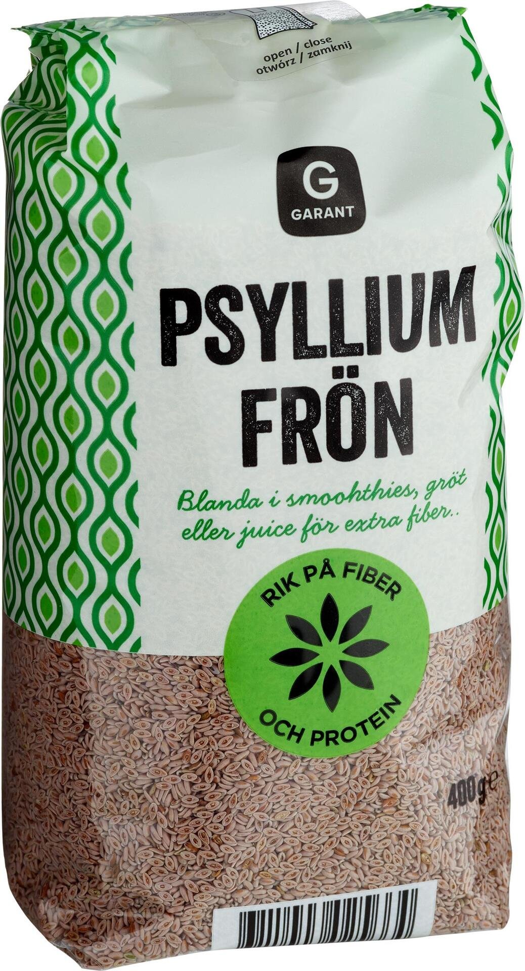 Garant Psylliumfrön 400 g