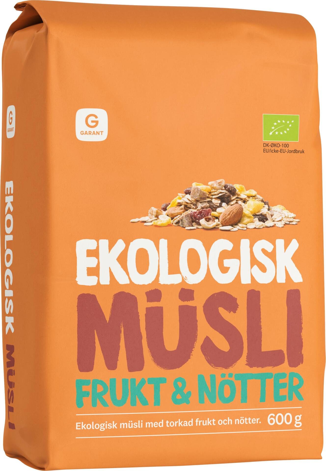 Garant Eko Musli Frukt Nöt