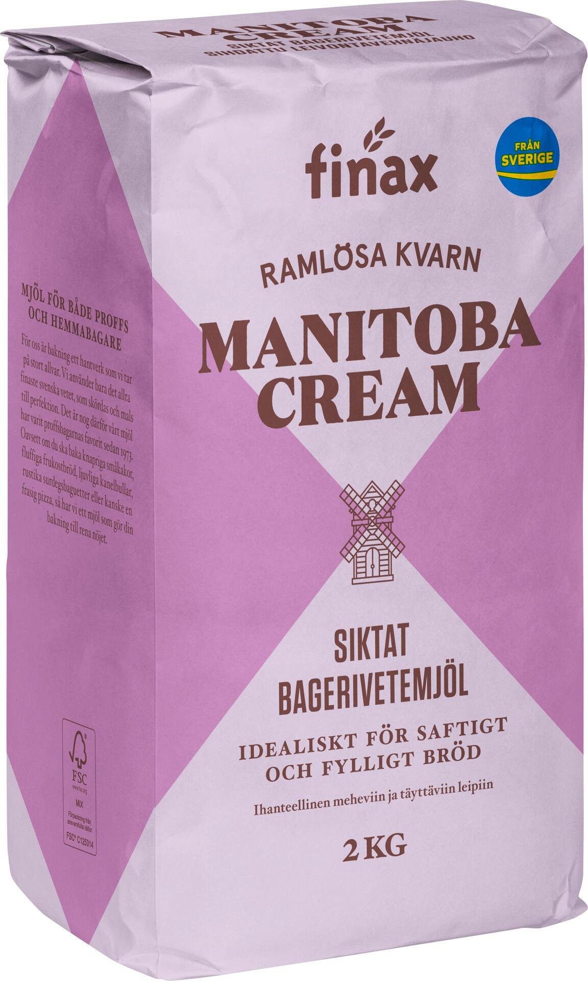 Finax Ramlösa Kvarn Manitoba Cream 2 kg