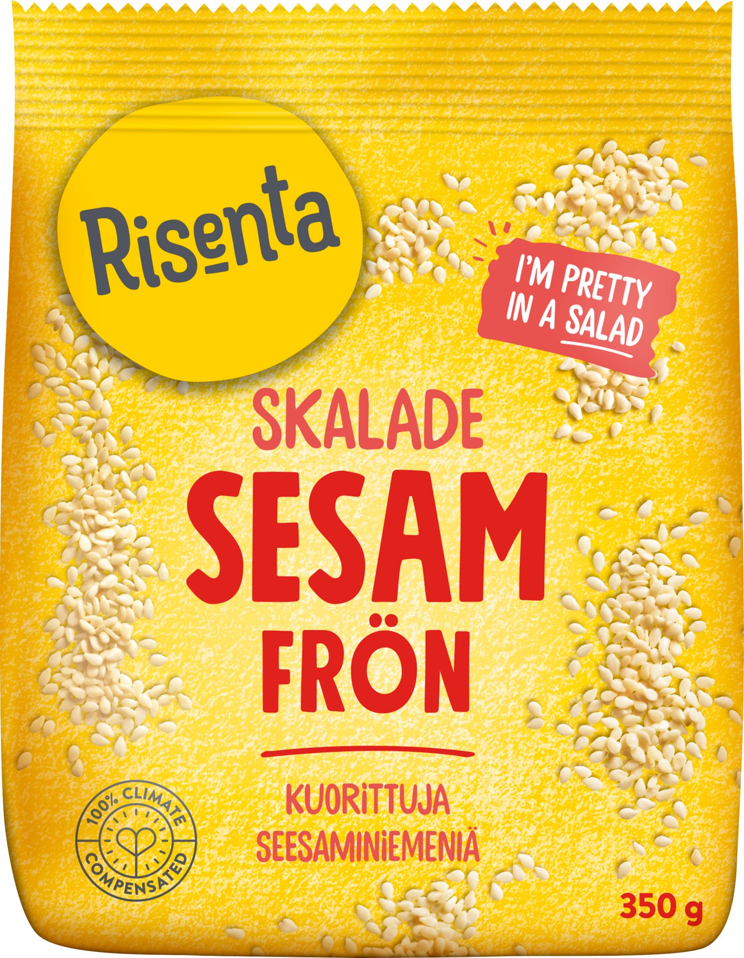 Risenta Skalade Sesamfrön 350 g