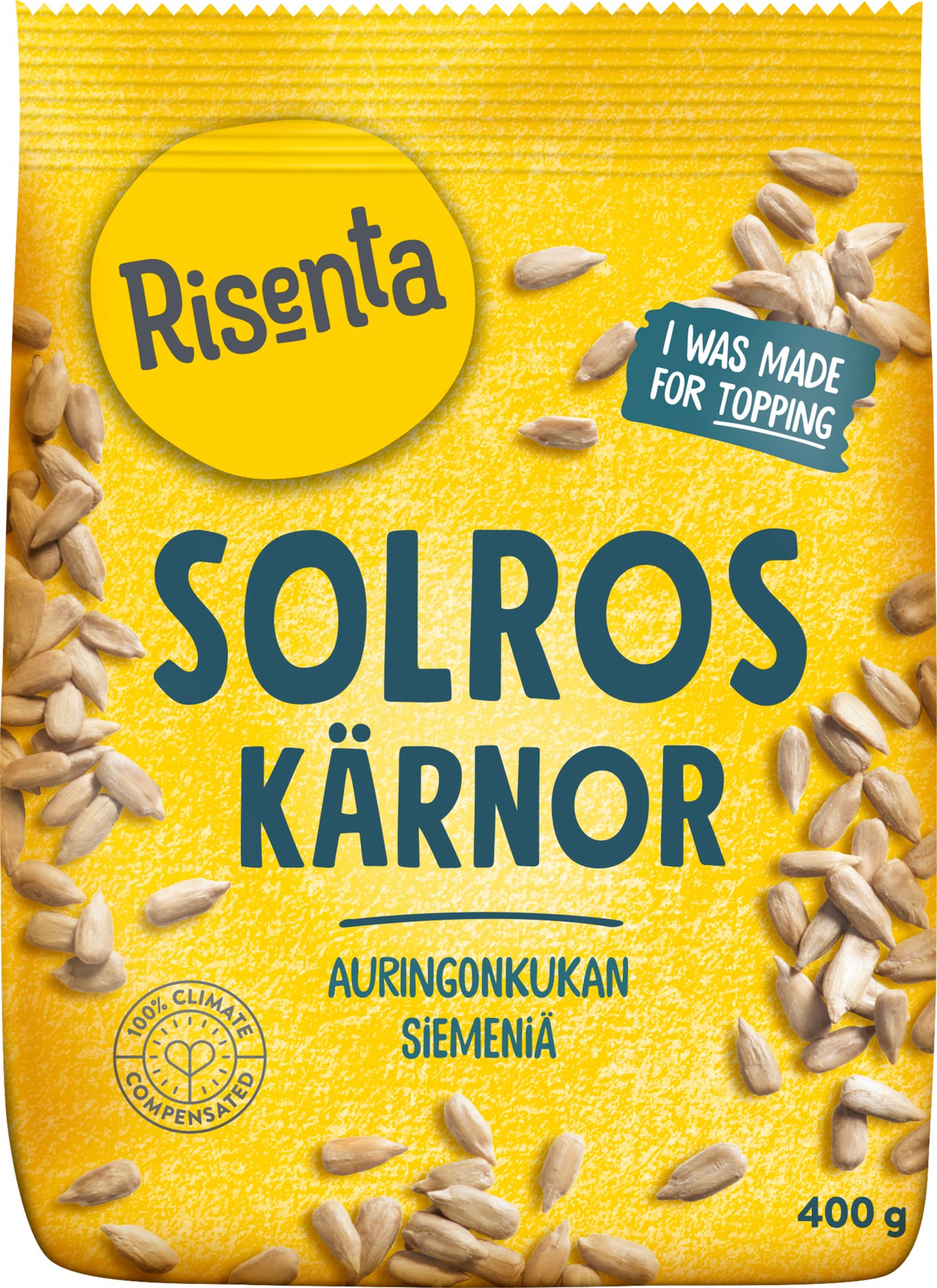 Risenta Solroskärnor 400 g