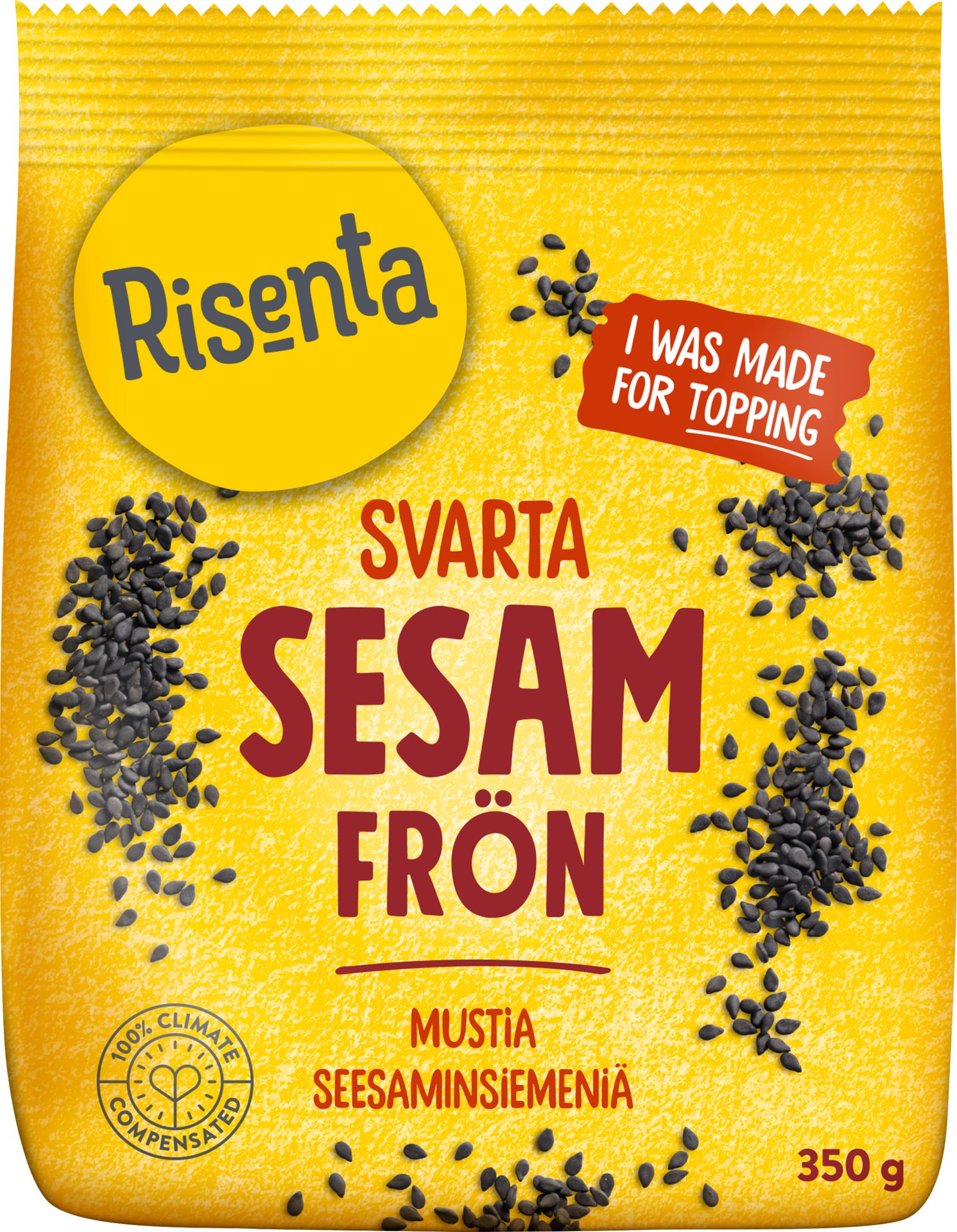 Risenta Svarta Sesamfrön 350 g