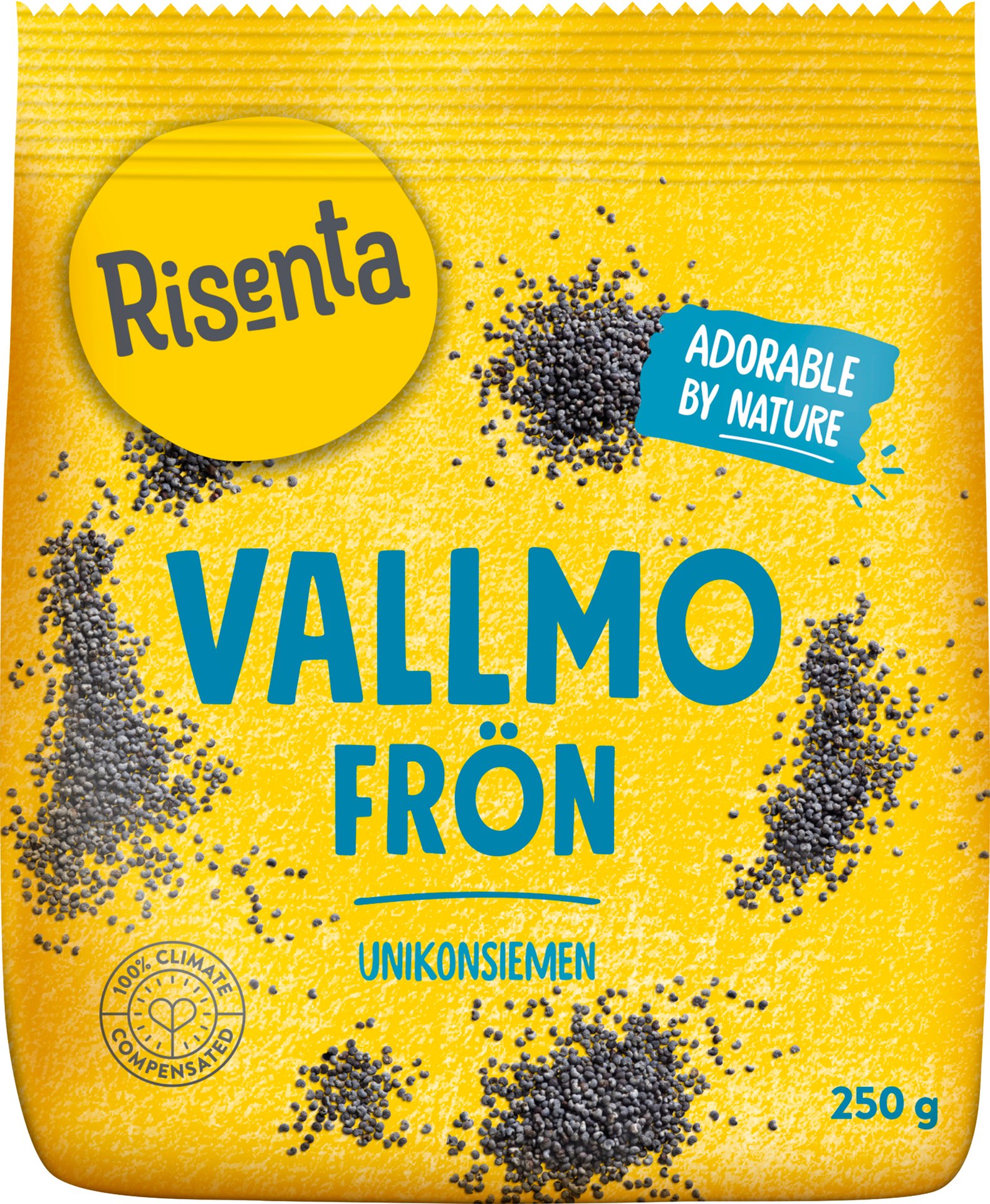 Risenta Vallmofrön 250 g
