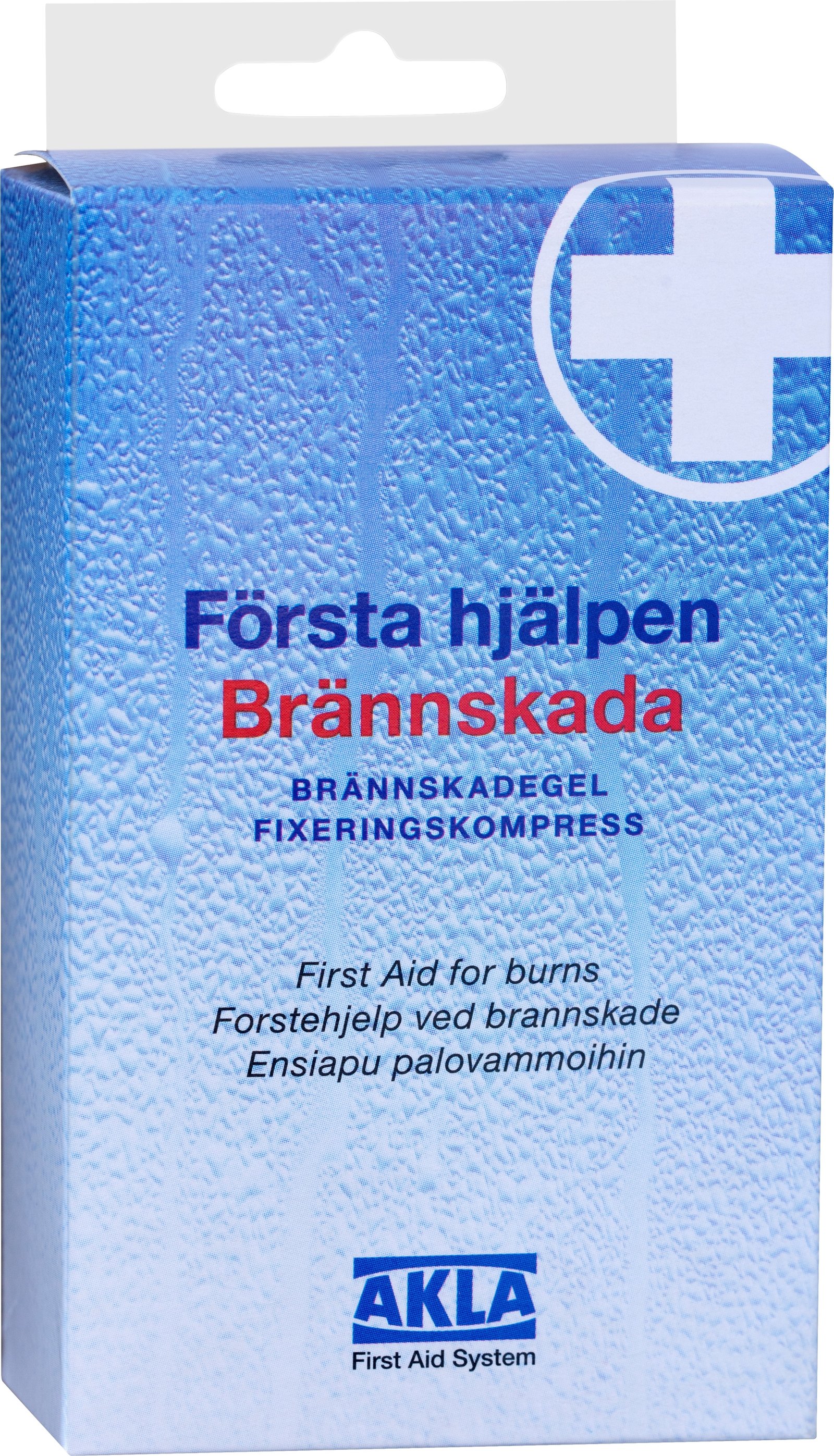 AKLA brännskadegel och fixeringskompress 1 st
