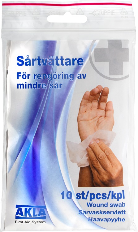 AKLA Tvättare sår 10 st