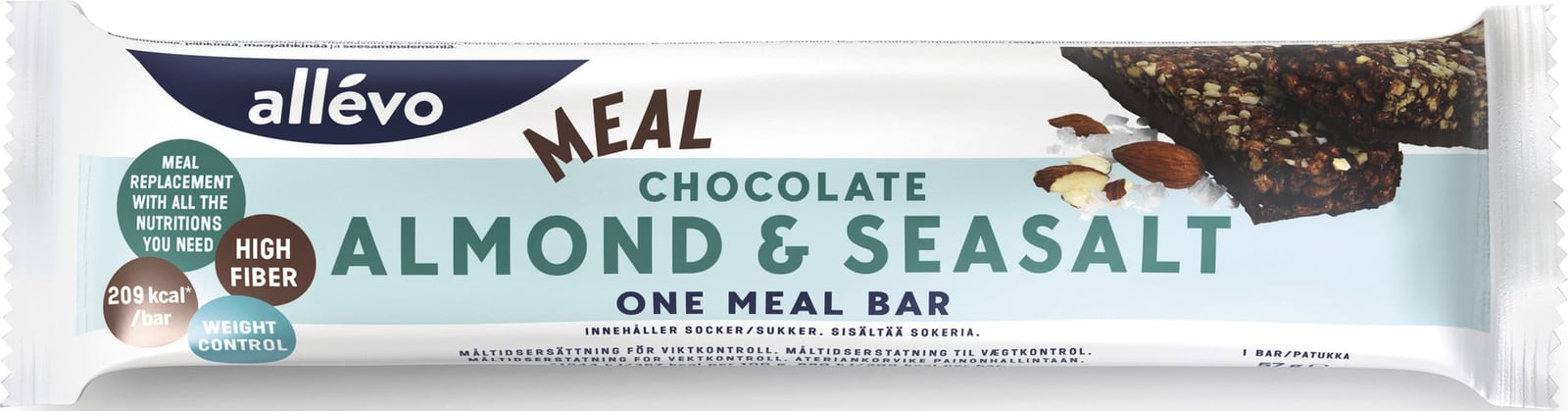 Allévo One Meal Bar Chocolate Almond & Sea Salt 1 st